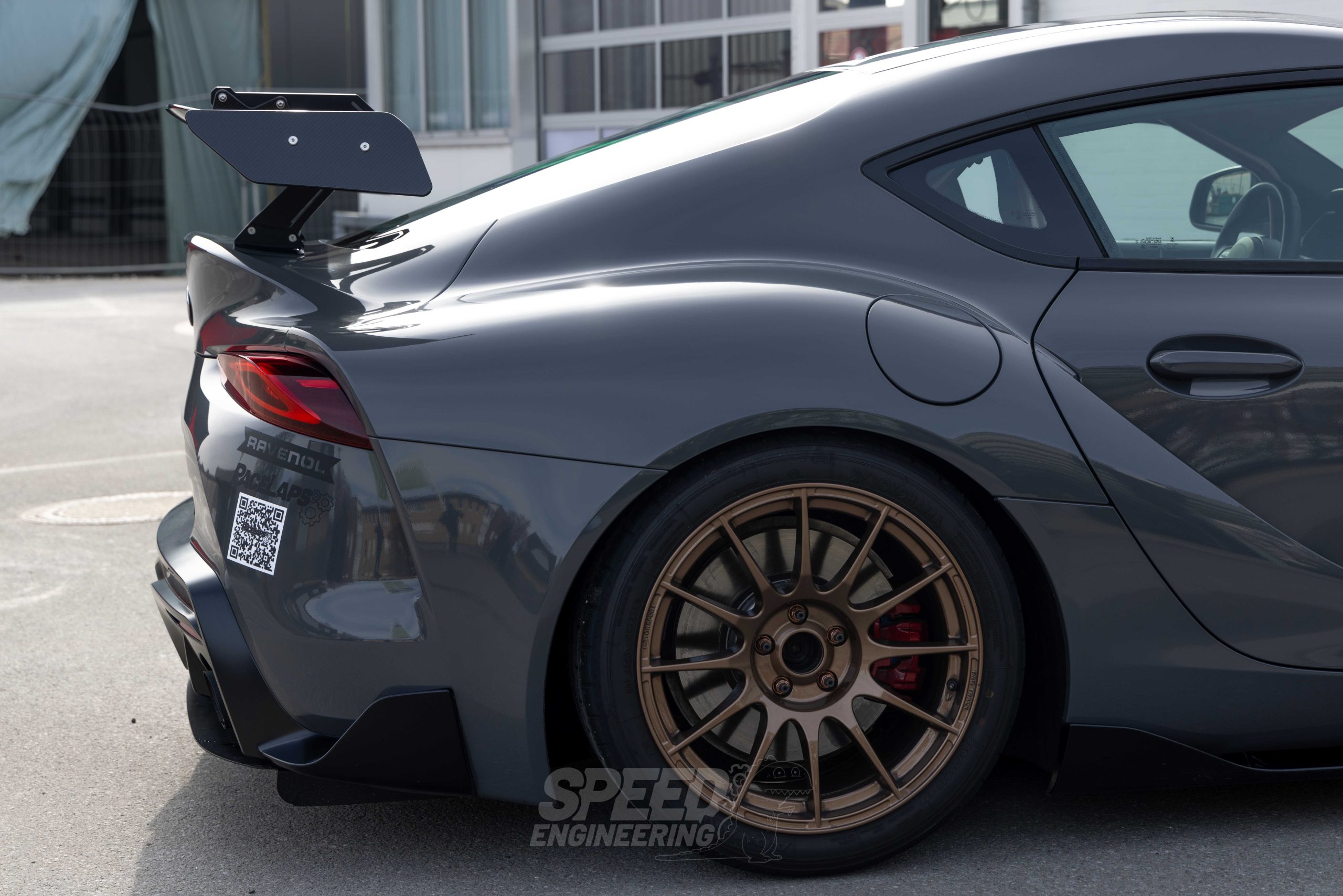 SPEED Big Wing Swan Neck passend für Supra MK5 mit Teilegutachten