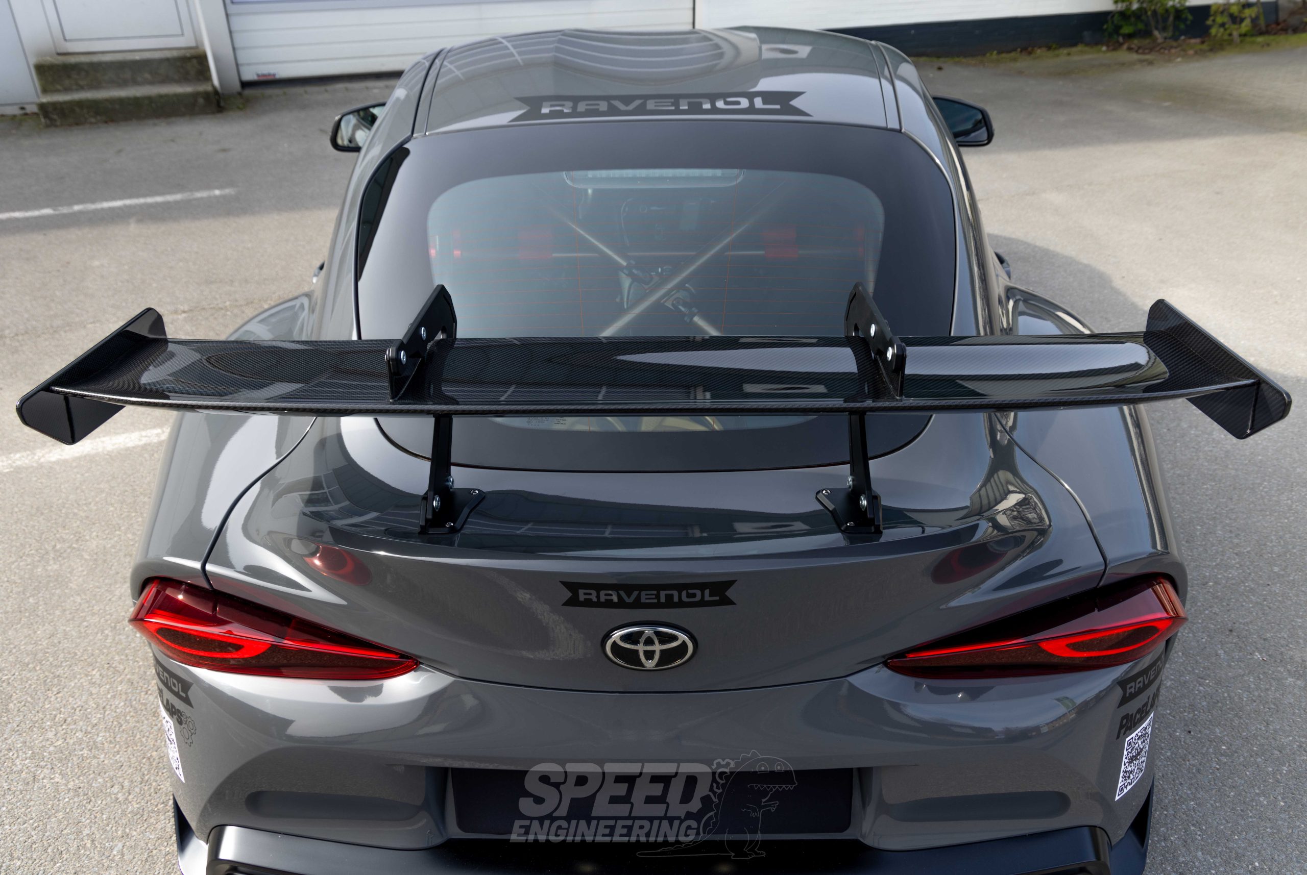 SPEED Big Wing Swan Neck passend für Supra MK5 mit Teilegutachten