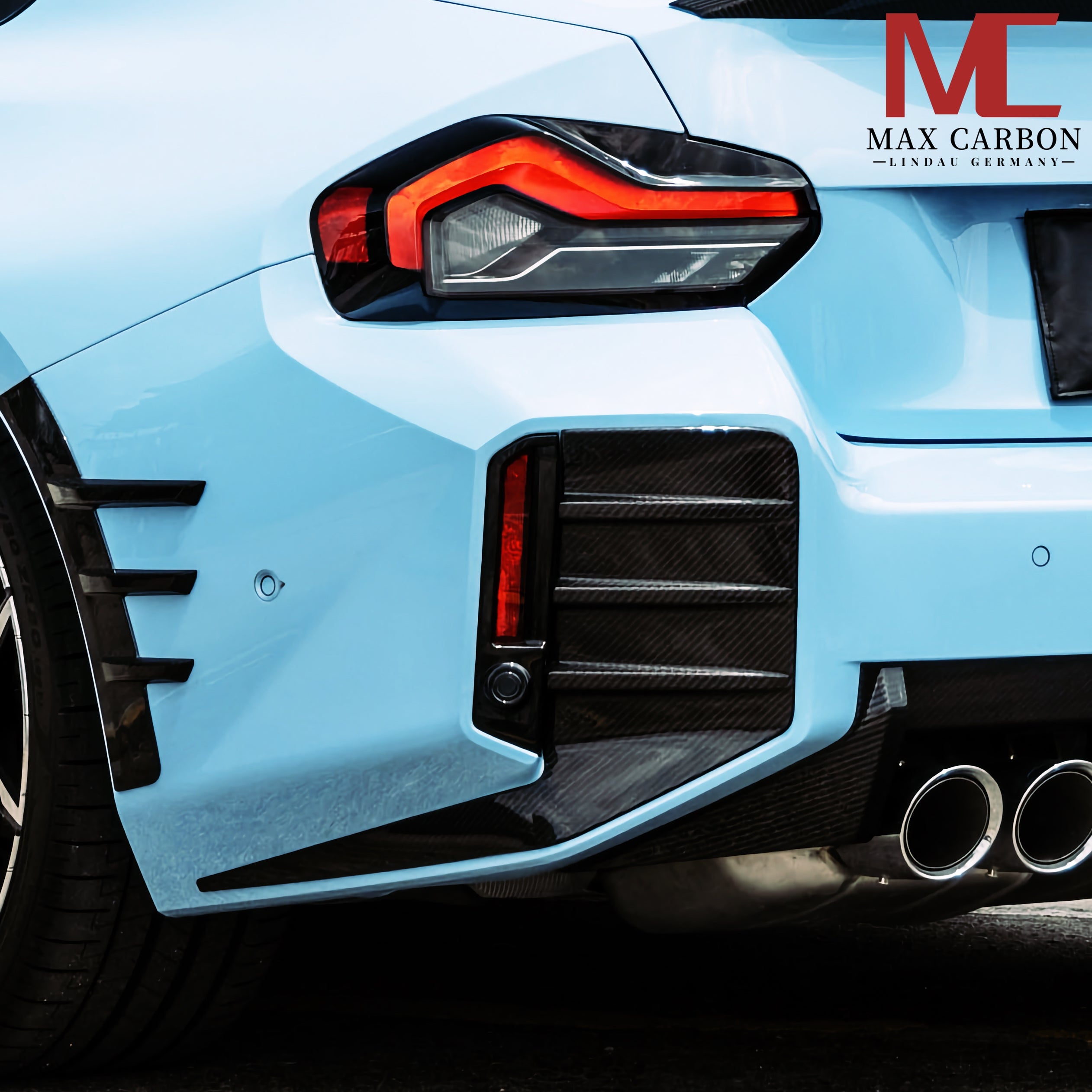Dry Carbon Heckansatz für BMW M2 G87