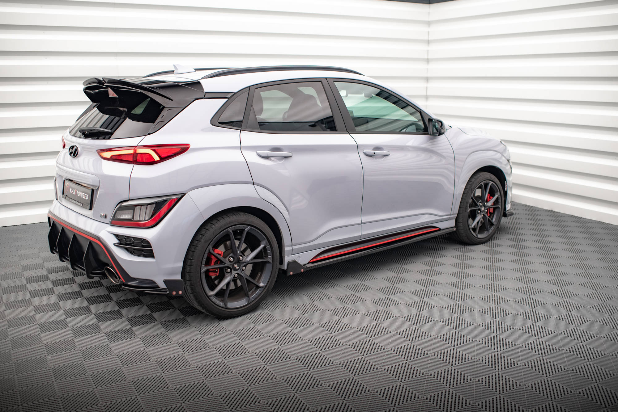Seitenschweller Ansatz für V.1 für + Flaps Hyundai Kona N Mk1