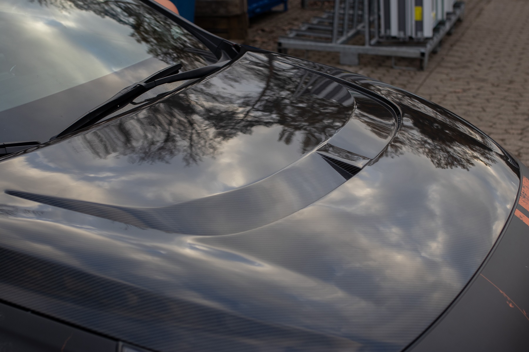 Vollcarbonhaube N - Option Style für Hyundai I30N Komplett Paket (Lack, Montage, Tüv)