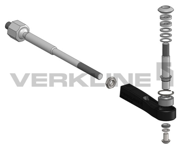 Verkline Front Bump Steer Adjustable Tie Rod Ends