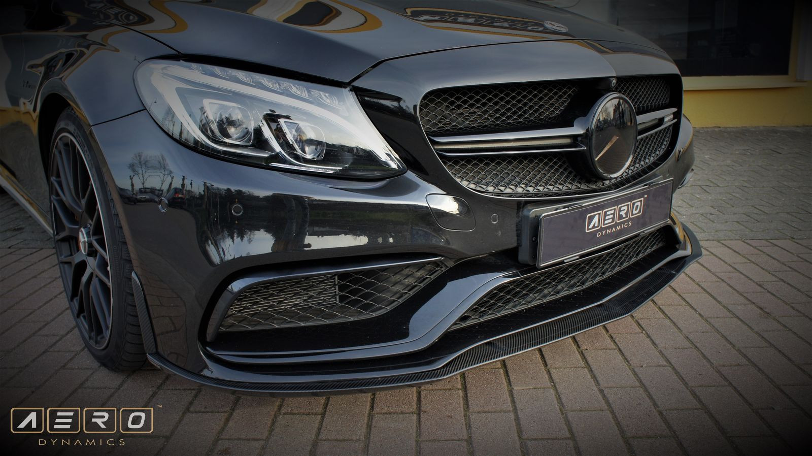 AERO Frontspoiler Carbon für Mercedes-Benz C63 AMG W205 S205