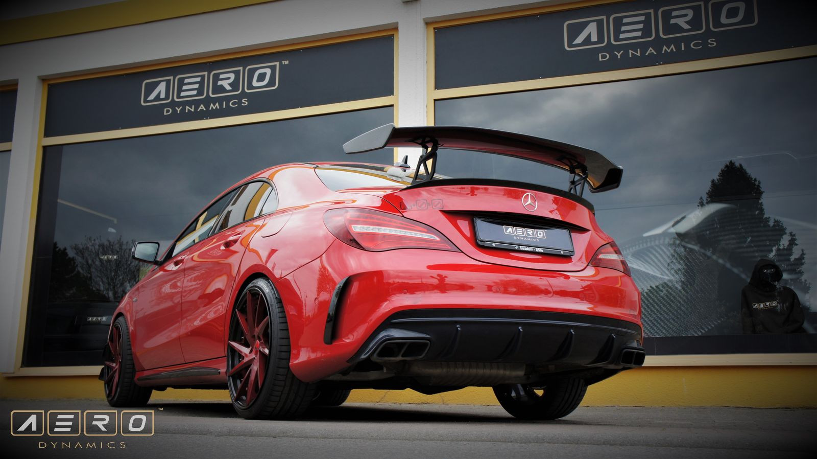 AERO Heckflügel GT-Series Carbon für Mercedes-Benz CLA 35 / 45 AMG