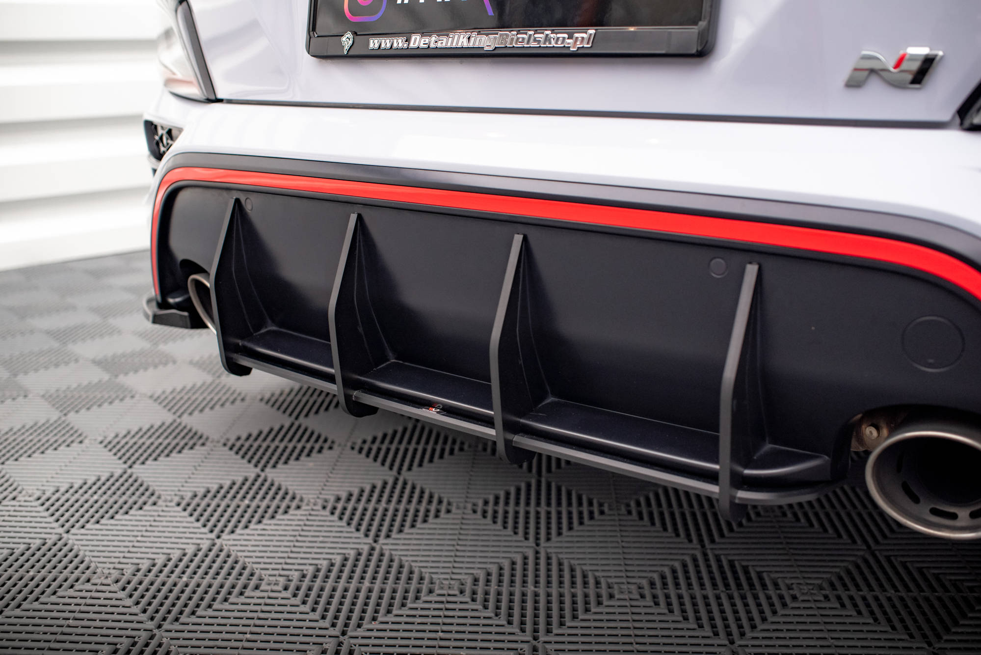 Street Pro Heckschürze für Hyundai Kona N Mk1