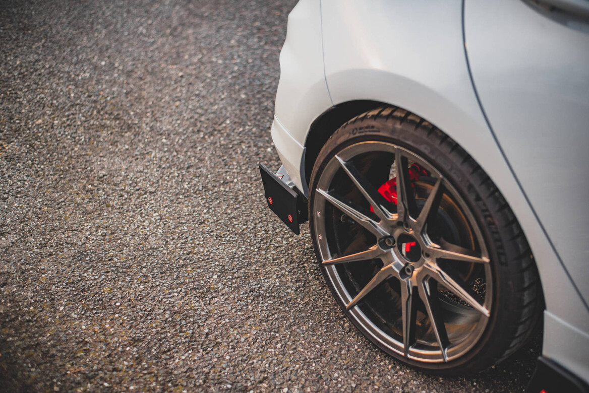 Heck Ansatz Flaps Diffusor für V.4 + Flaps Ford Fiesta ST Mk8