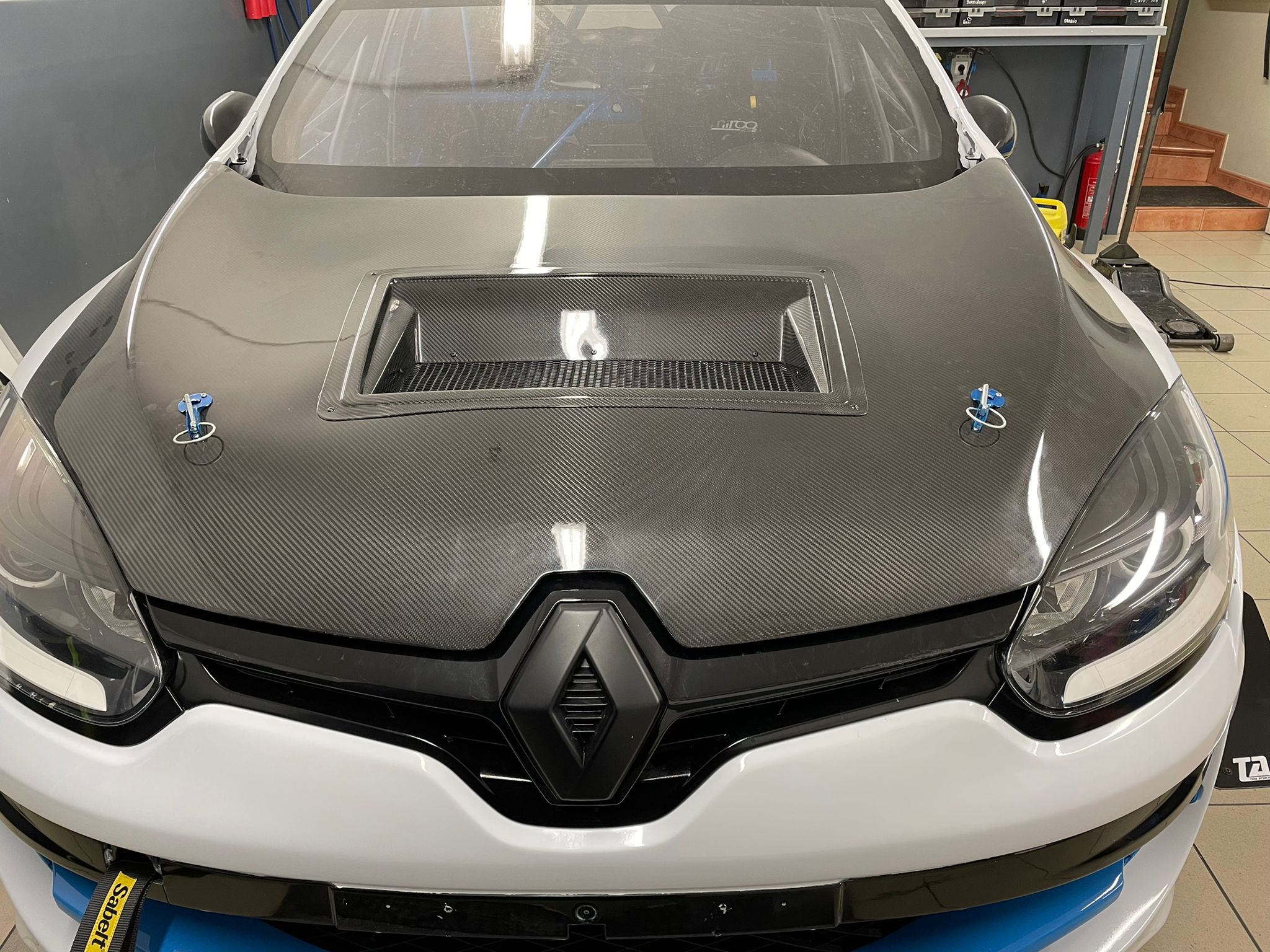 Renault Megane 3RS "TCR" Style Voll Carbon Motorhaube