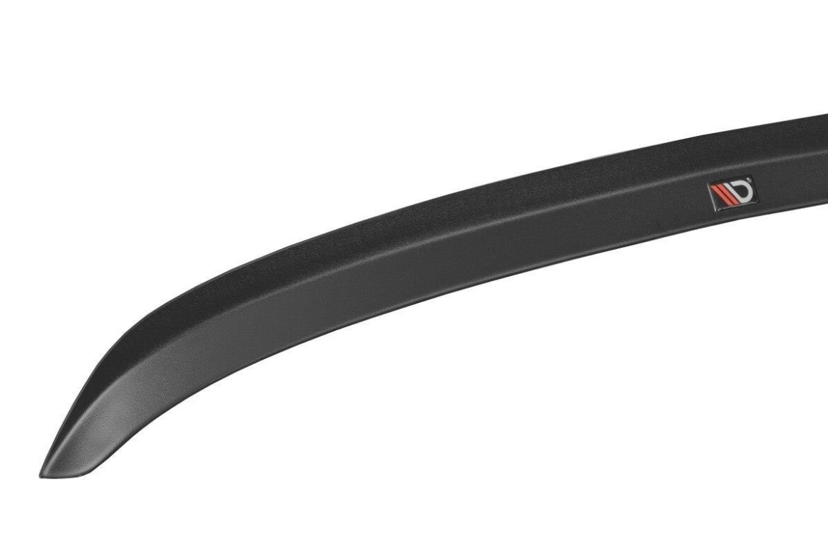 Heck Spoiler Aufsatz Abrisskante für Ford Fiesta Mk8 schwarz Hochglanz