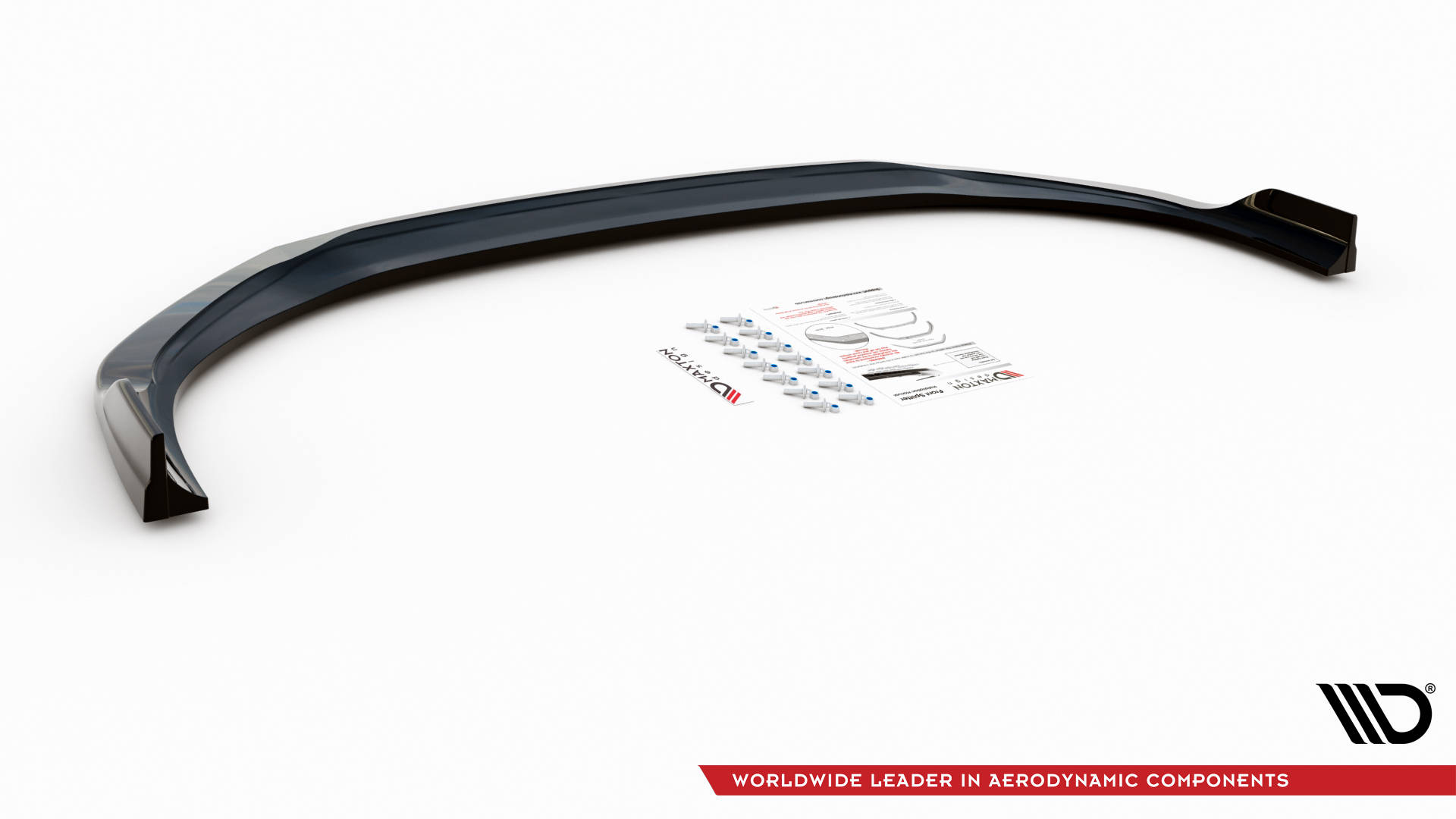Front Ansatz V.3 für Hyundai I30 N Hatchback/Fastback Mk3 Facelift schwarz Hochglanz