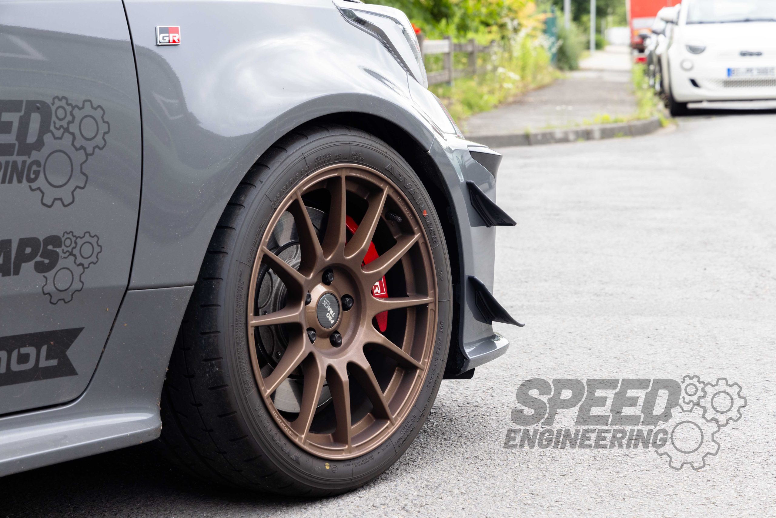 Canard Set passend für Toyota GR Yaris vFL