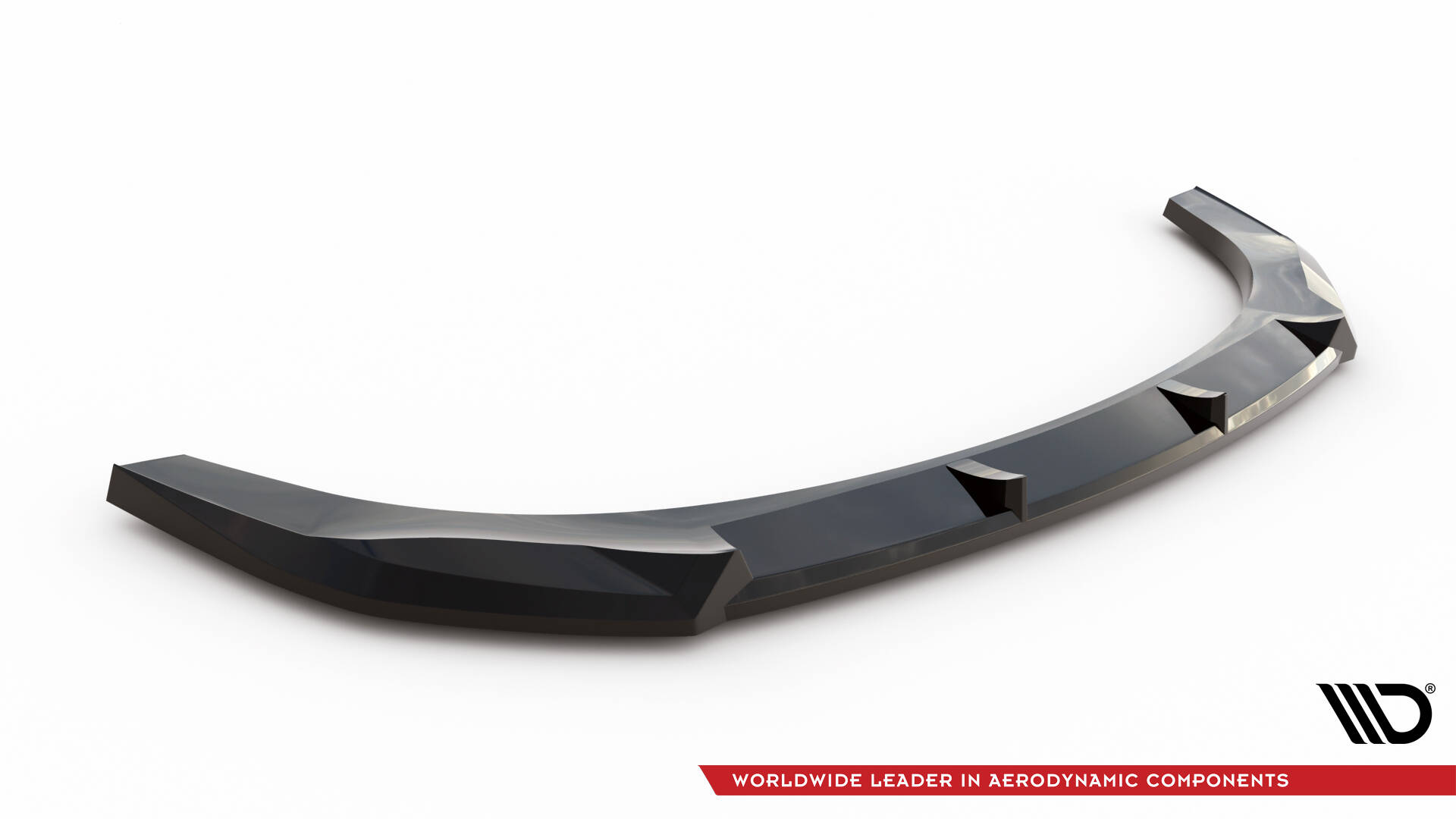 Front Ansatz für Hyundai Kona N-Line Mk2 schwarz Hochglanz