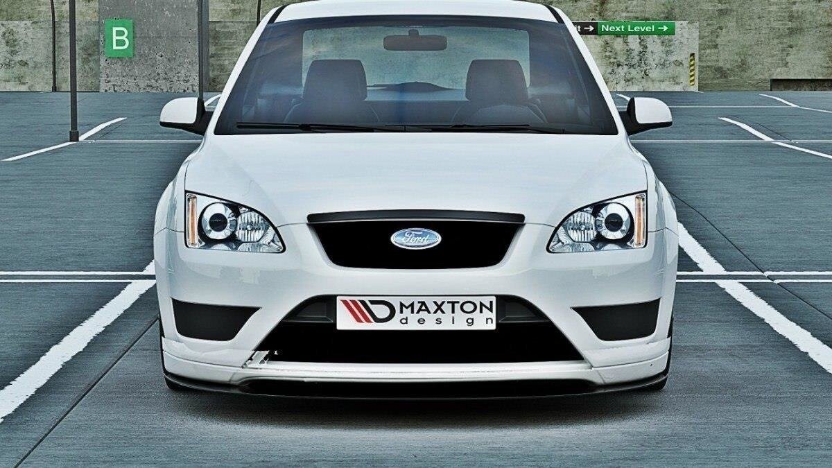 Kühlergrill Blende für FORD FOCUS MK2 schwarz Hochglanz