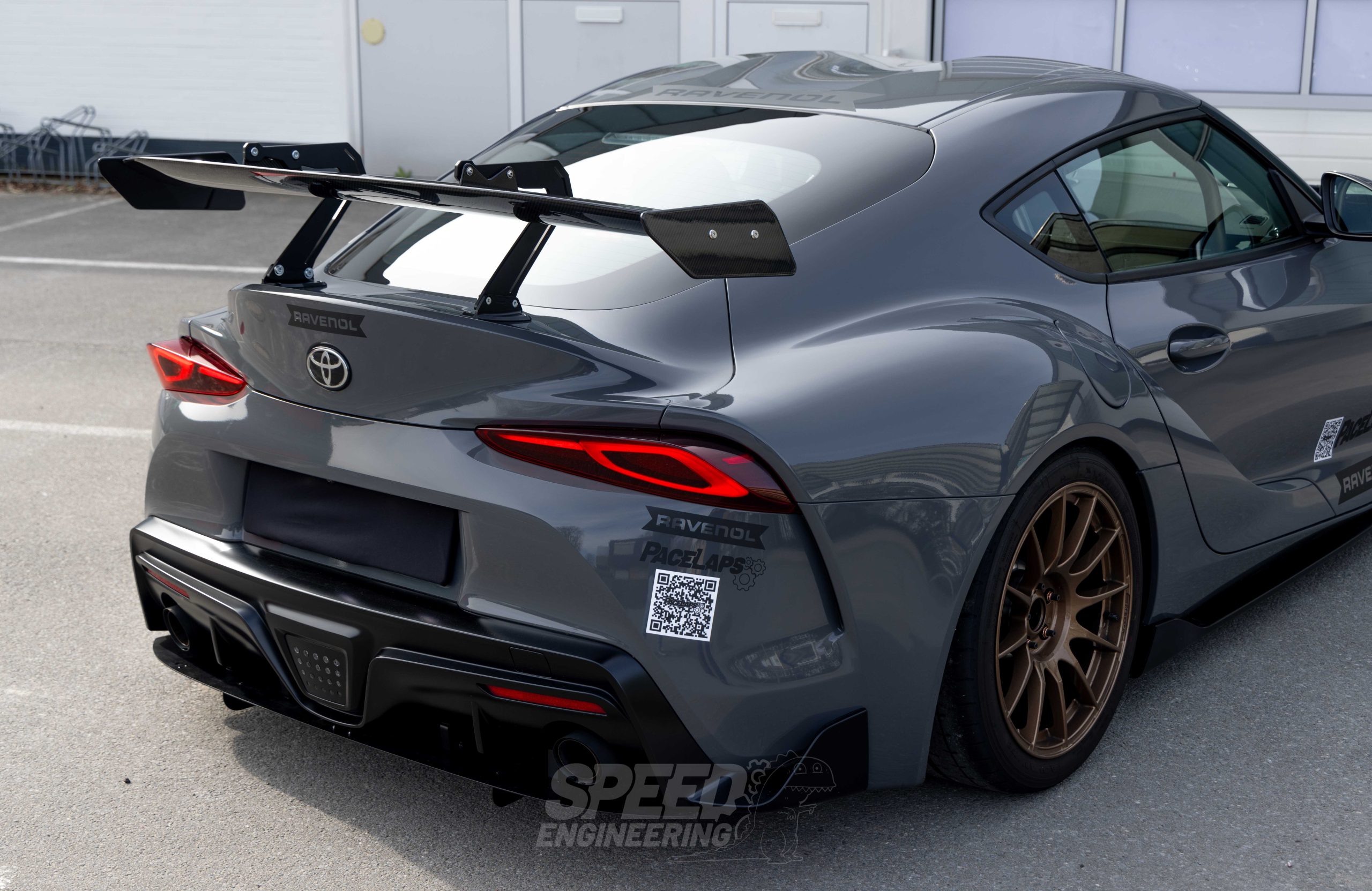 SPEED Big Wing Swan Neck passend für Supra MK5 mit Teilegutachten