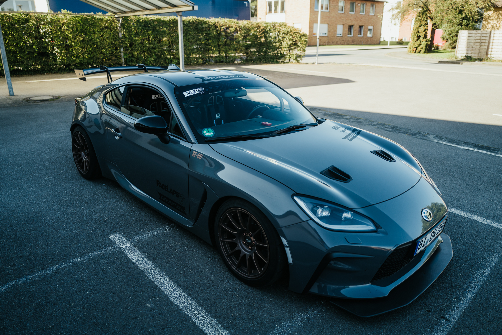 Swan Neck Wing Heckflügel passend für Toyota GR86/ Subaru BRZ2 mit Teilegutachten