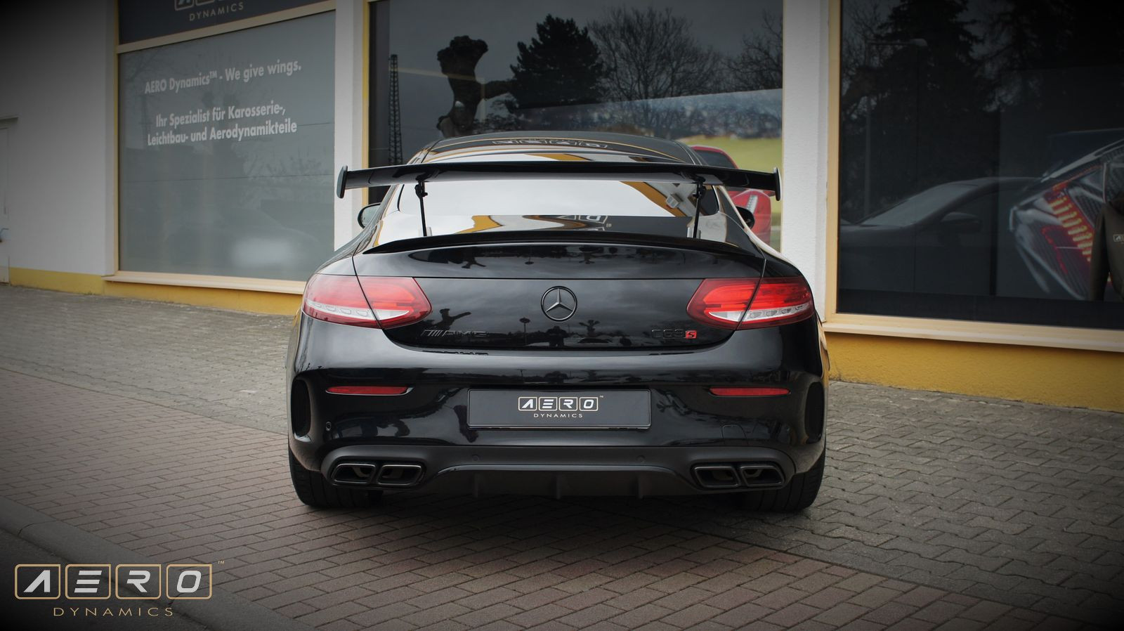 AERO Heckflügel GT-Series Carbon für Mercedes-Benz C43 / C63 AMG