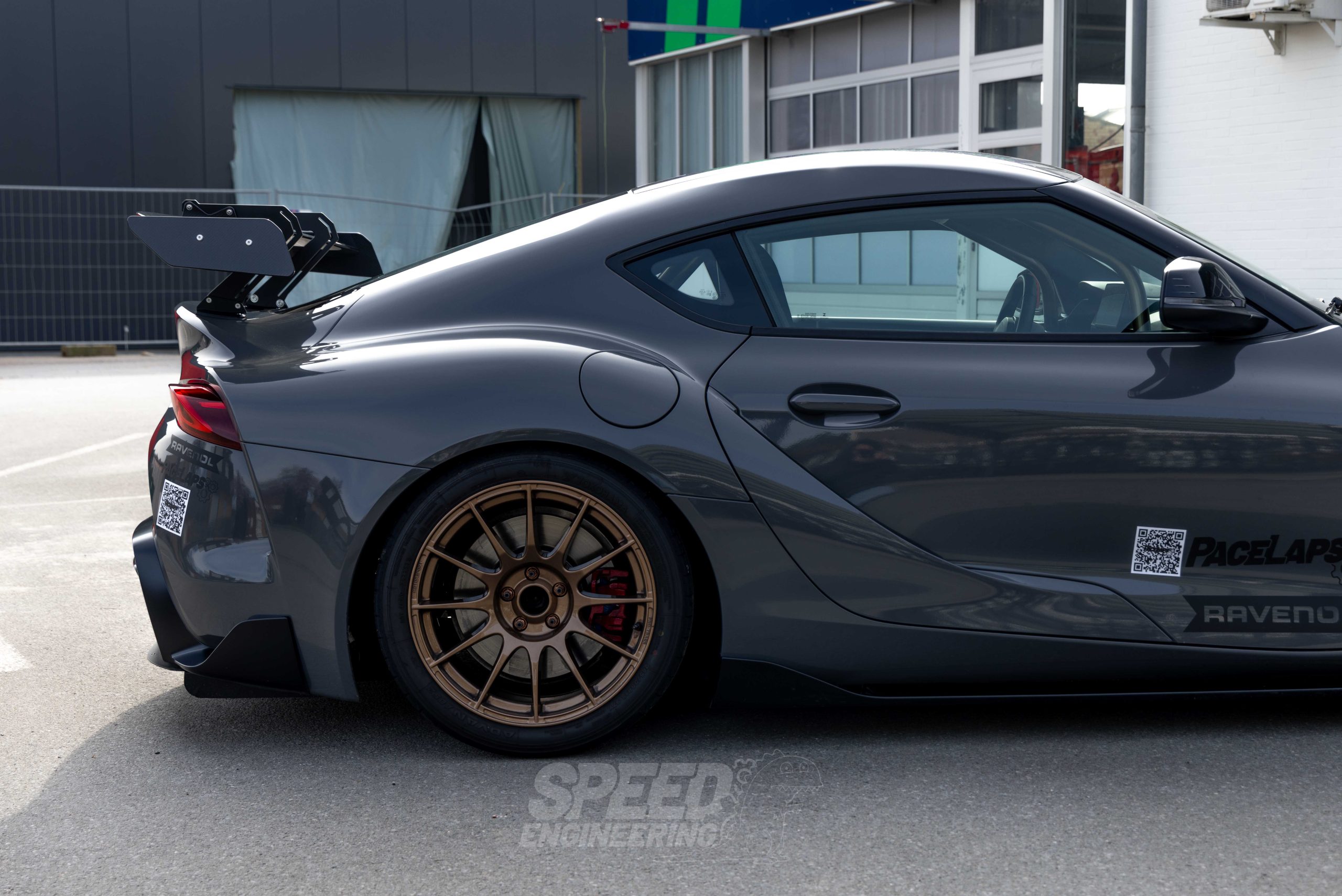 SPEED Big Wing Swan Neck passend für Supra MK5 mit Teilegutachten