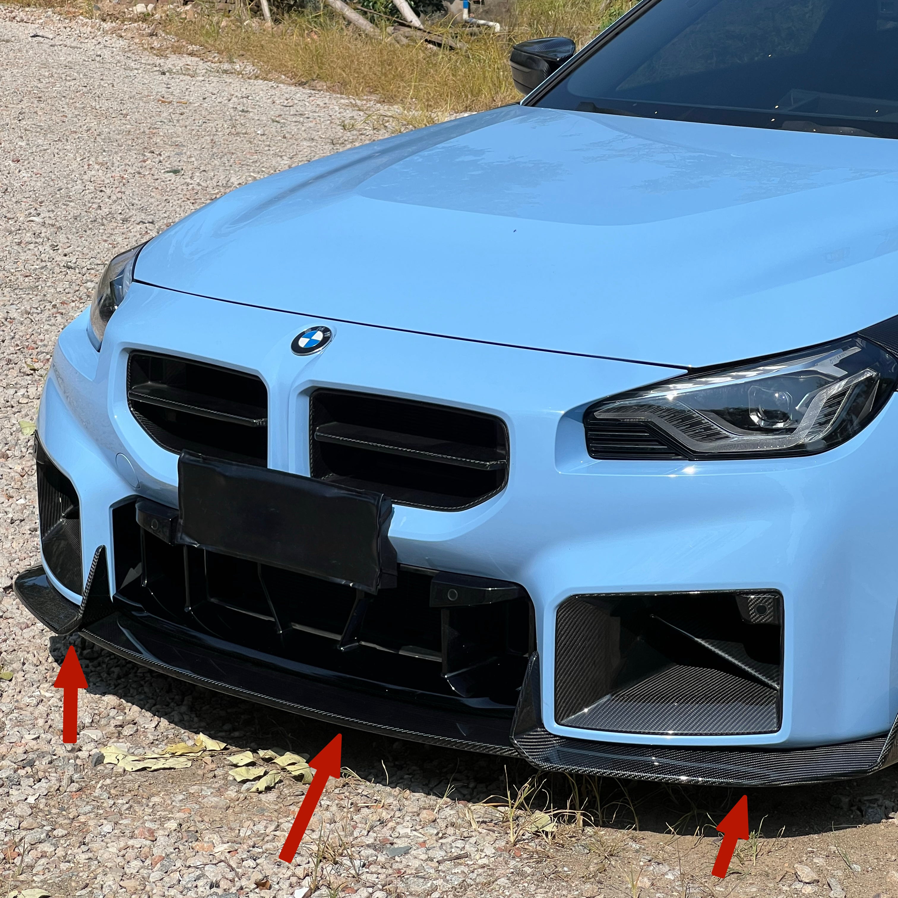 Dry Carbon Frontlippe für BMW M2 G87 inkl. LCI VAD