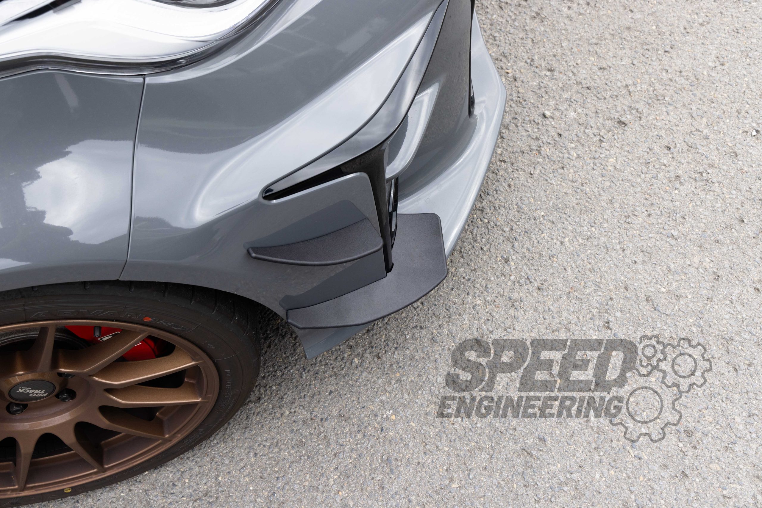 Canard Set passend für Toyota GR Yaris vFL