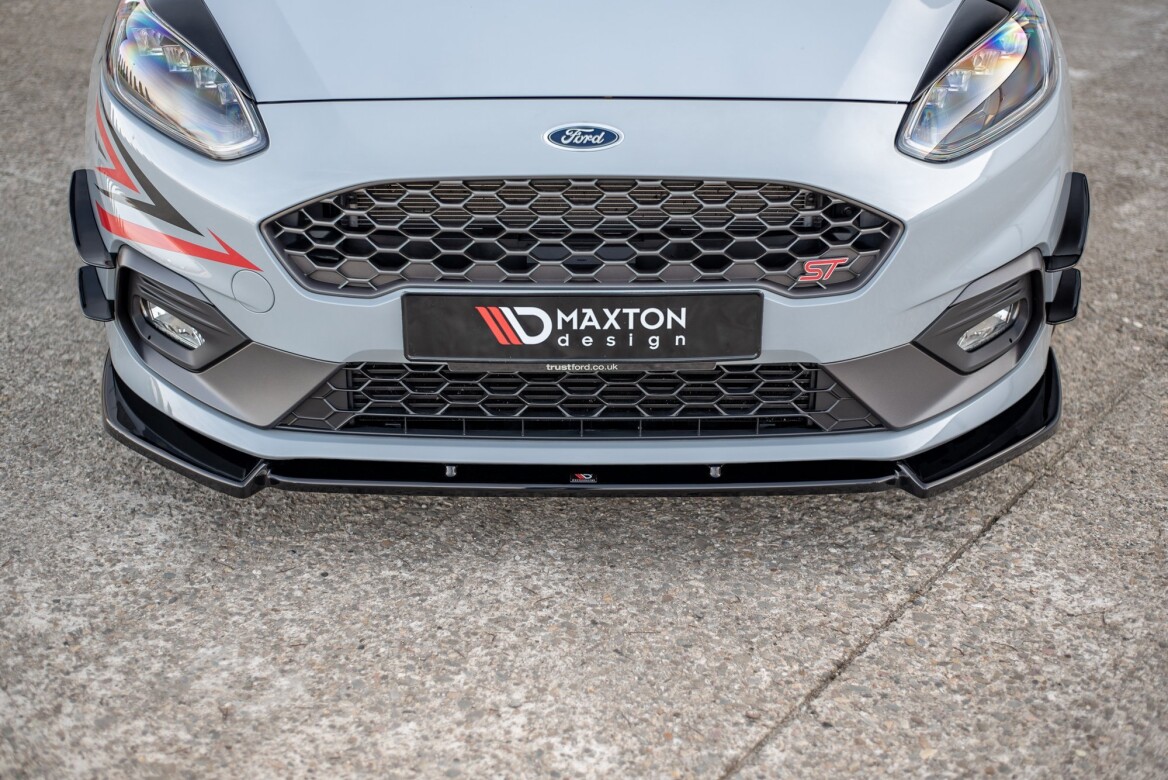 Stoßstangen Flaps Wings vorne Canards V.2 für Ford Fiesta Mk8 ST / ST-Line