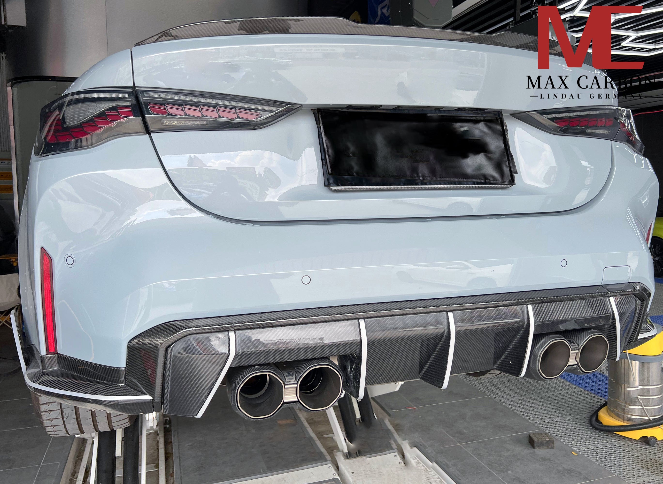 Dry Carbon Heckspoiler "Ducktail" OEM-Style für BMW M3 G80 / 3er G20