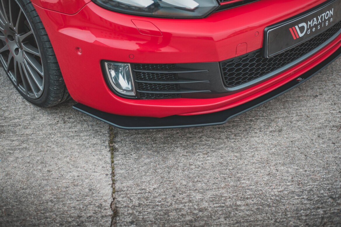 Street Pro Cup Spoilerlippe Front Ansatz V.3 für VW Golf 6 GTI Mk6