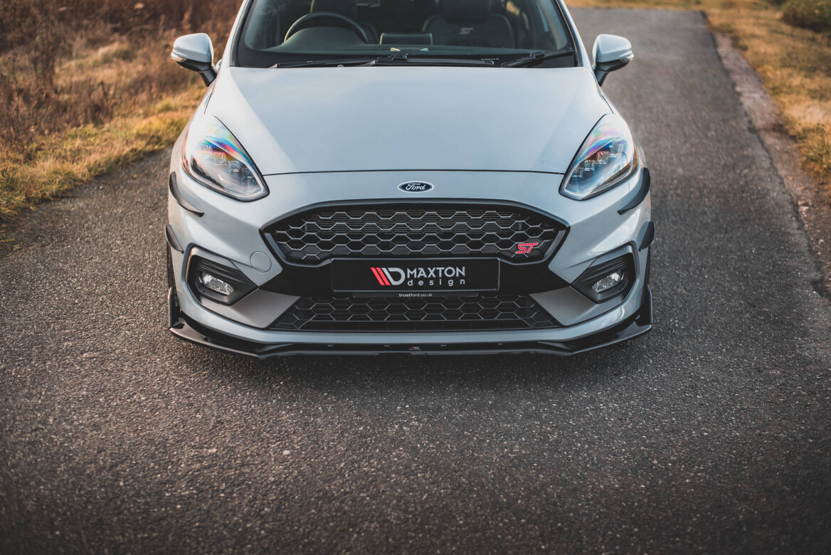 Cup Spoilerlippe Front Ansatz V.4 +Flaps für Ford Fiesta ST / ST-Line