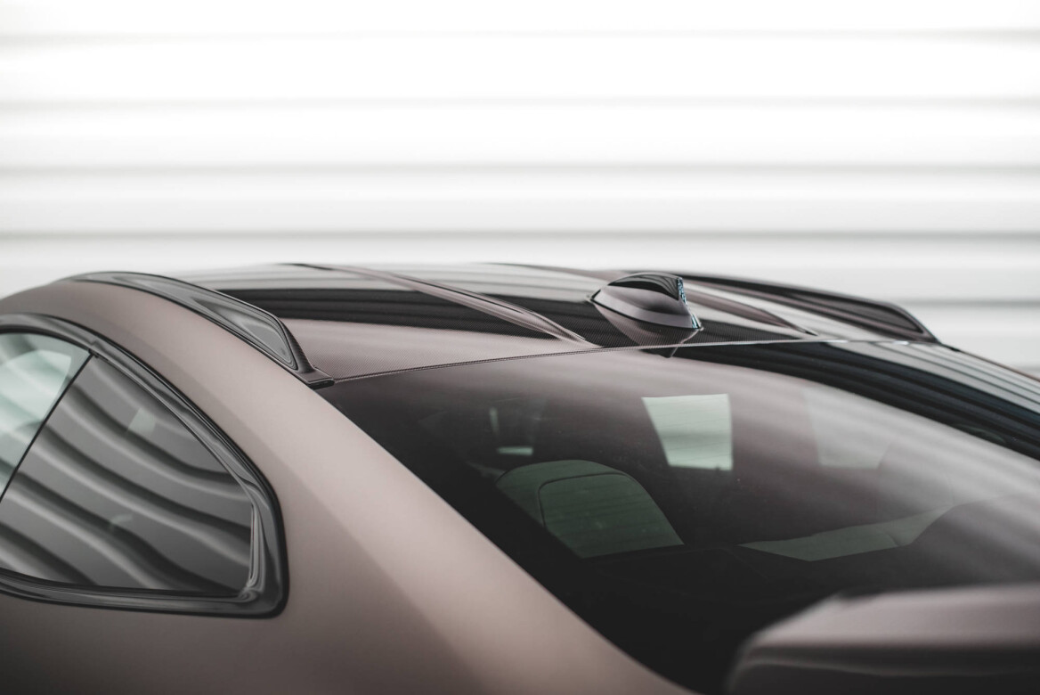 Carbon Fiber Dach Reling Spoiler Spoiler für BMW M4 G82