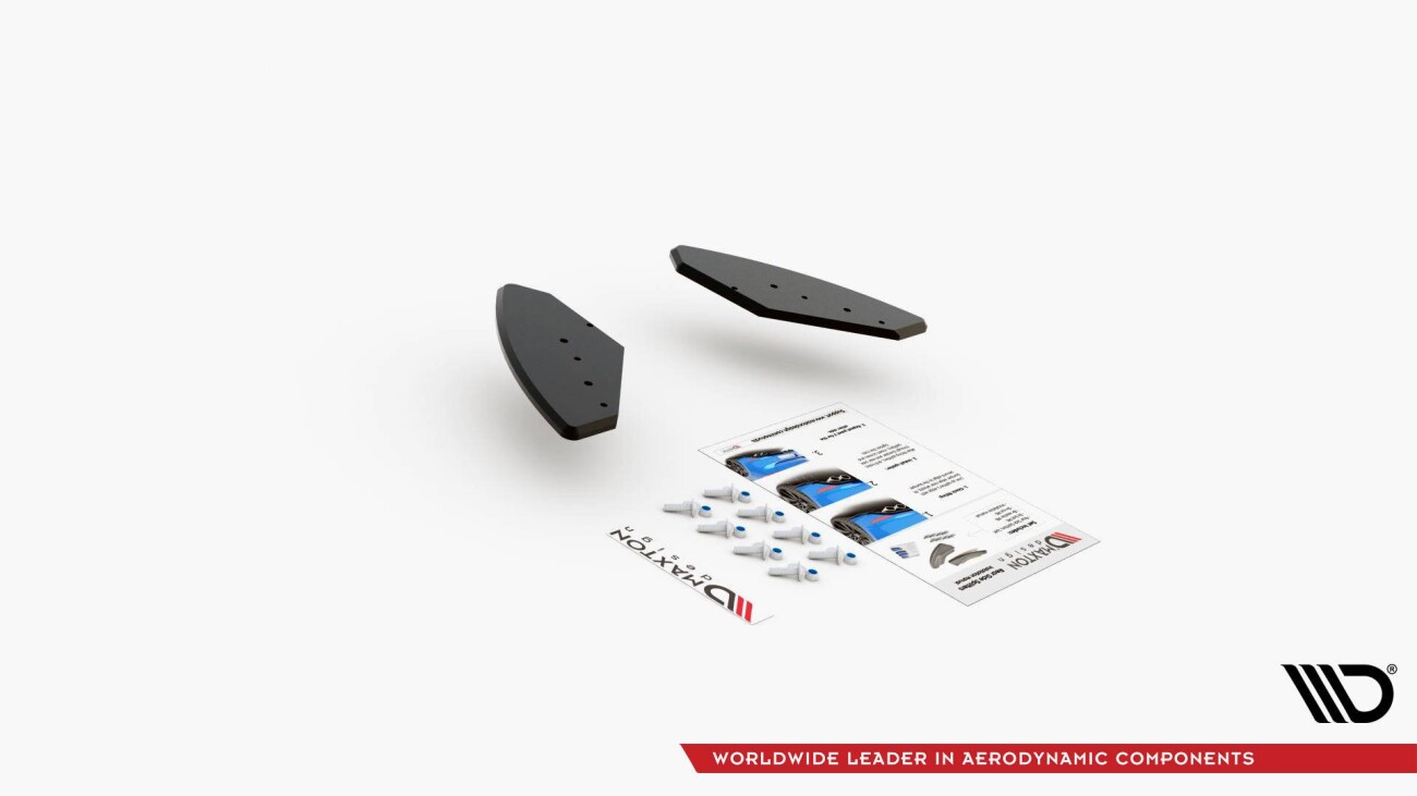 Street Pro Heck Ansatz Flaps Diffusor für VW Golf 6 GTI Mk6