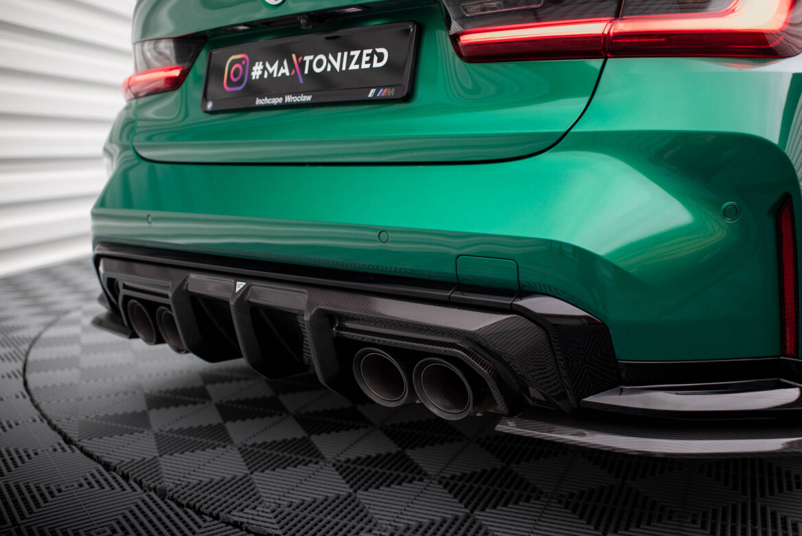 Carbon Fiber Heck Ansatz Diffusor für BMW M4 G82 / M3 G80