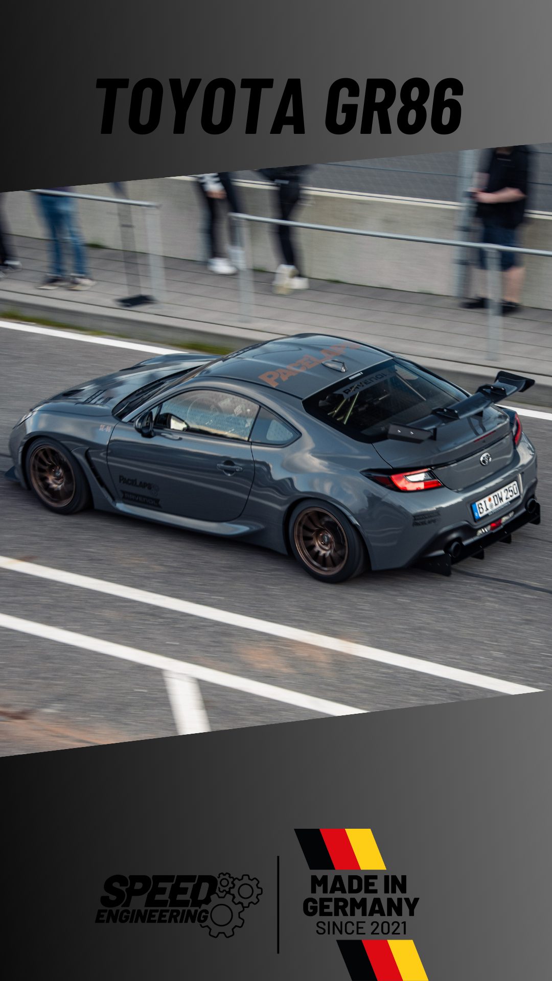 SPEED Diffusor passend für Toyota GR86 / Subaru BRZ2 mit Teilegutachten
