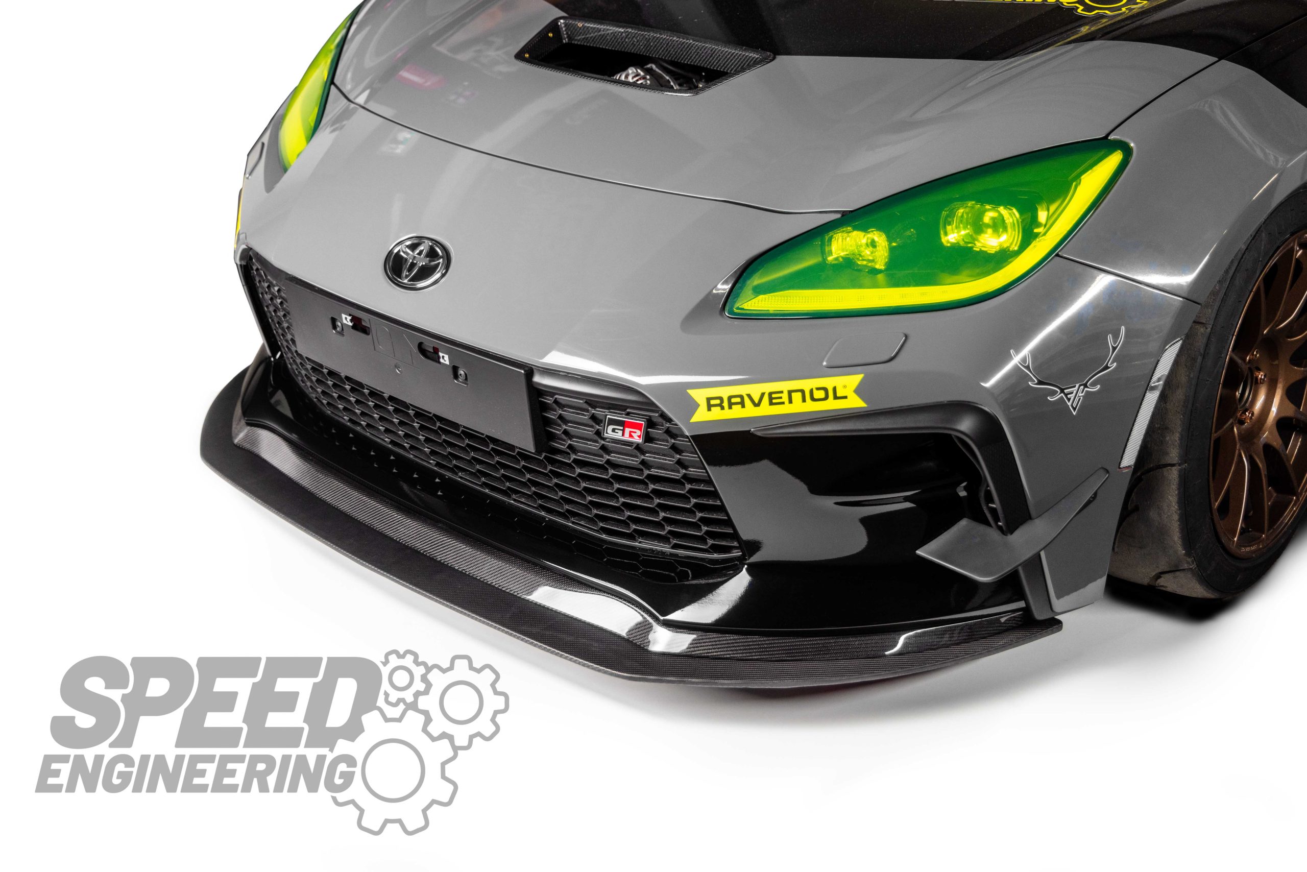 Chassis Mounted Splitter passend für Toyota GR86 mit Teilegutachten