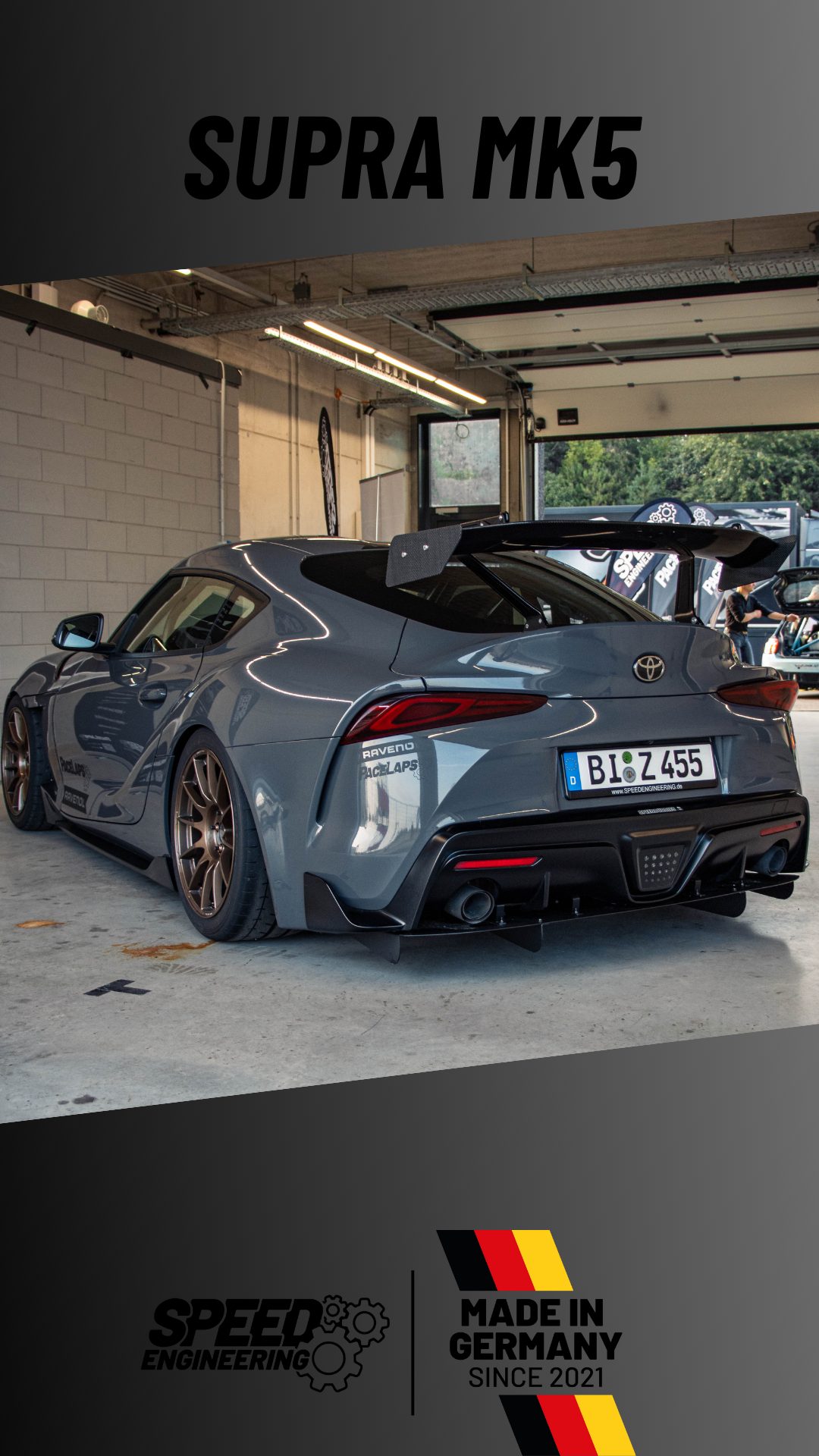 SPEED Diffusor passend für Toyota Supra MK5 mit Teilegutachten