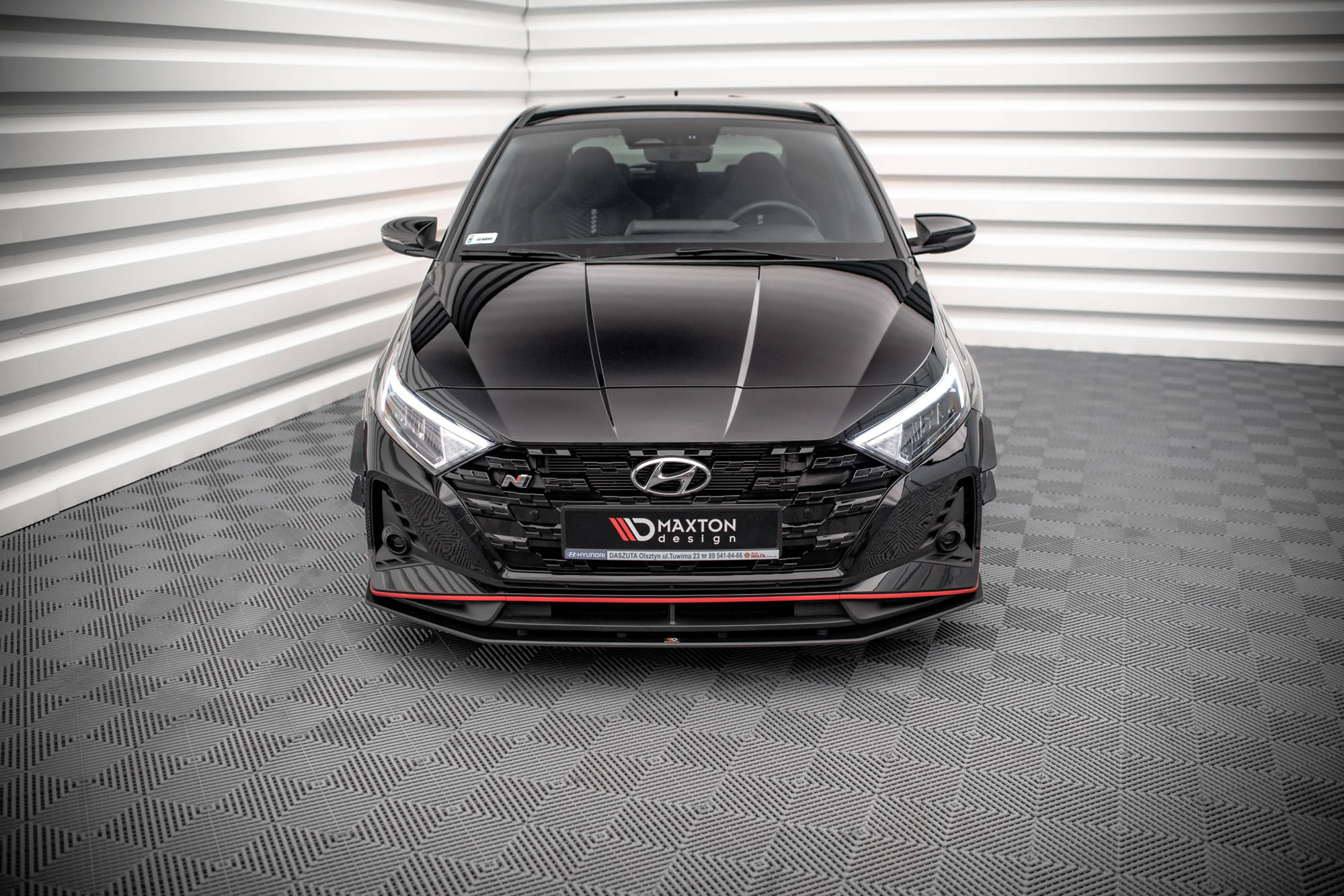 Street Pro Front Ansatz für für Hyundai I20 N Mk3