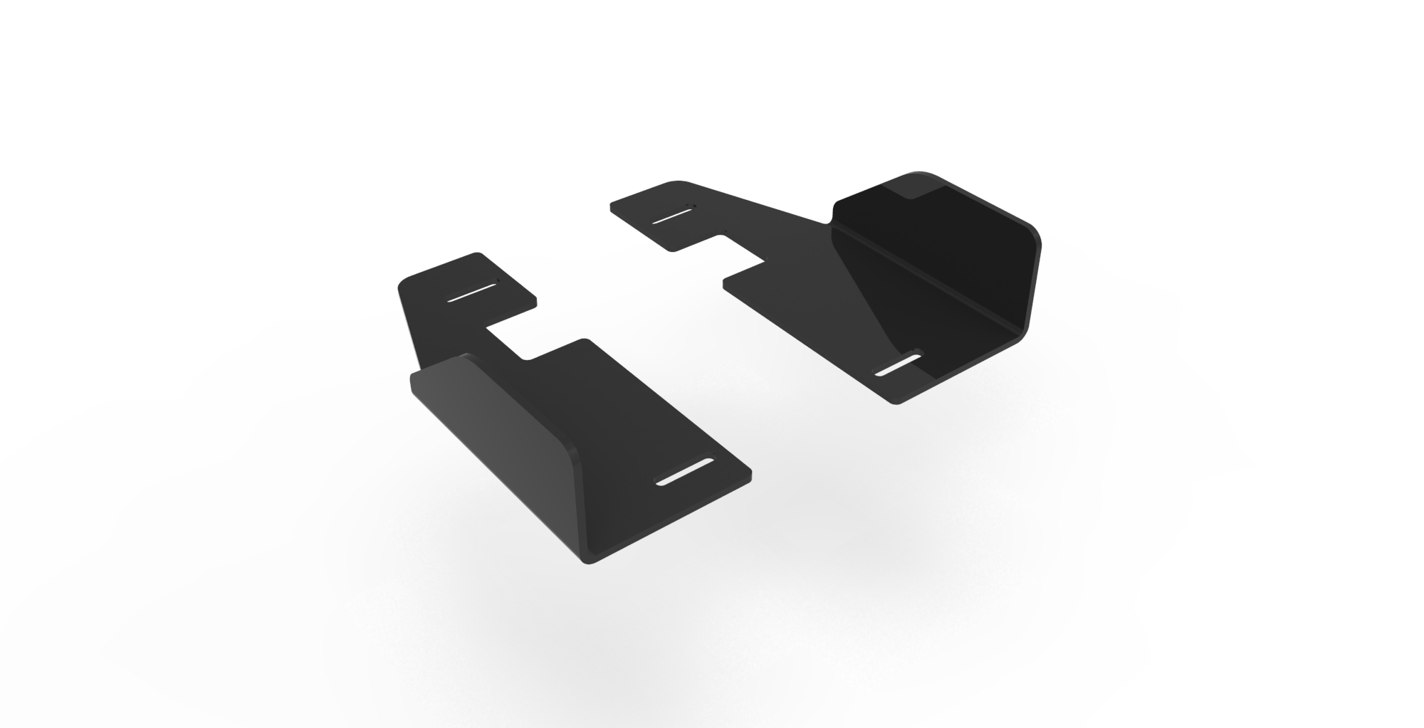 Side Flaps Hyundai I20 N Mk3 schwarz Hochglanz