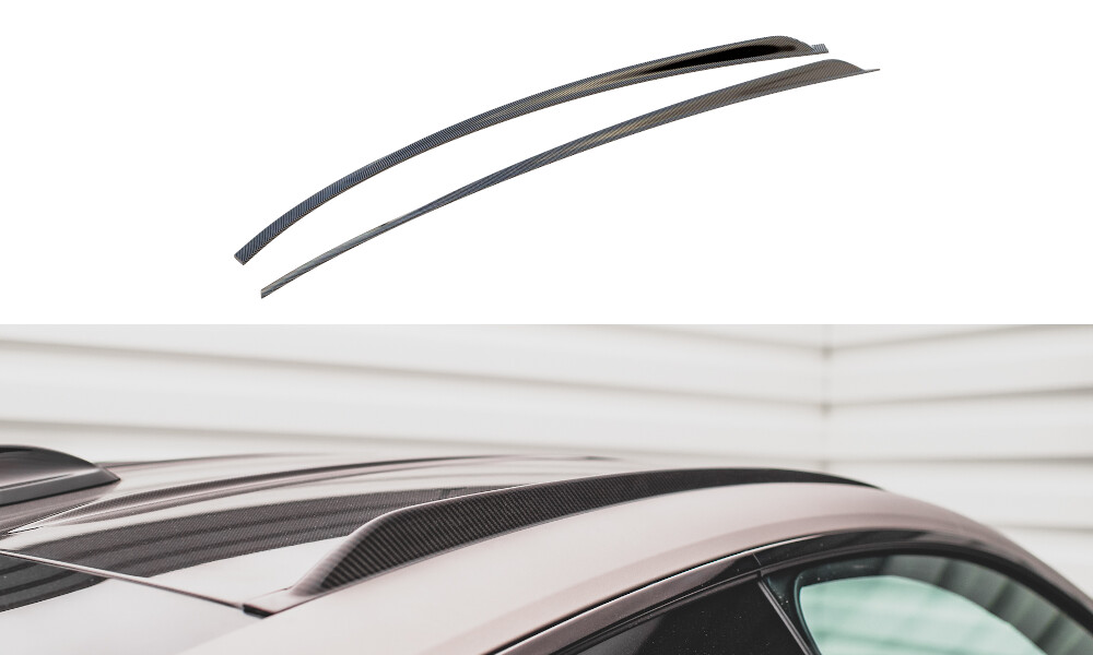 Carbon Fiber Dach Reling Spoiler Spoiler für BMW M4 G82