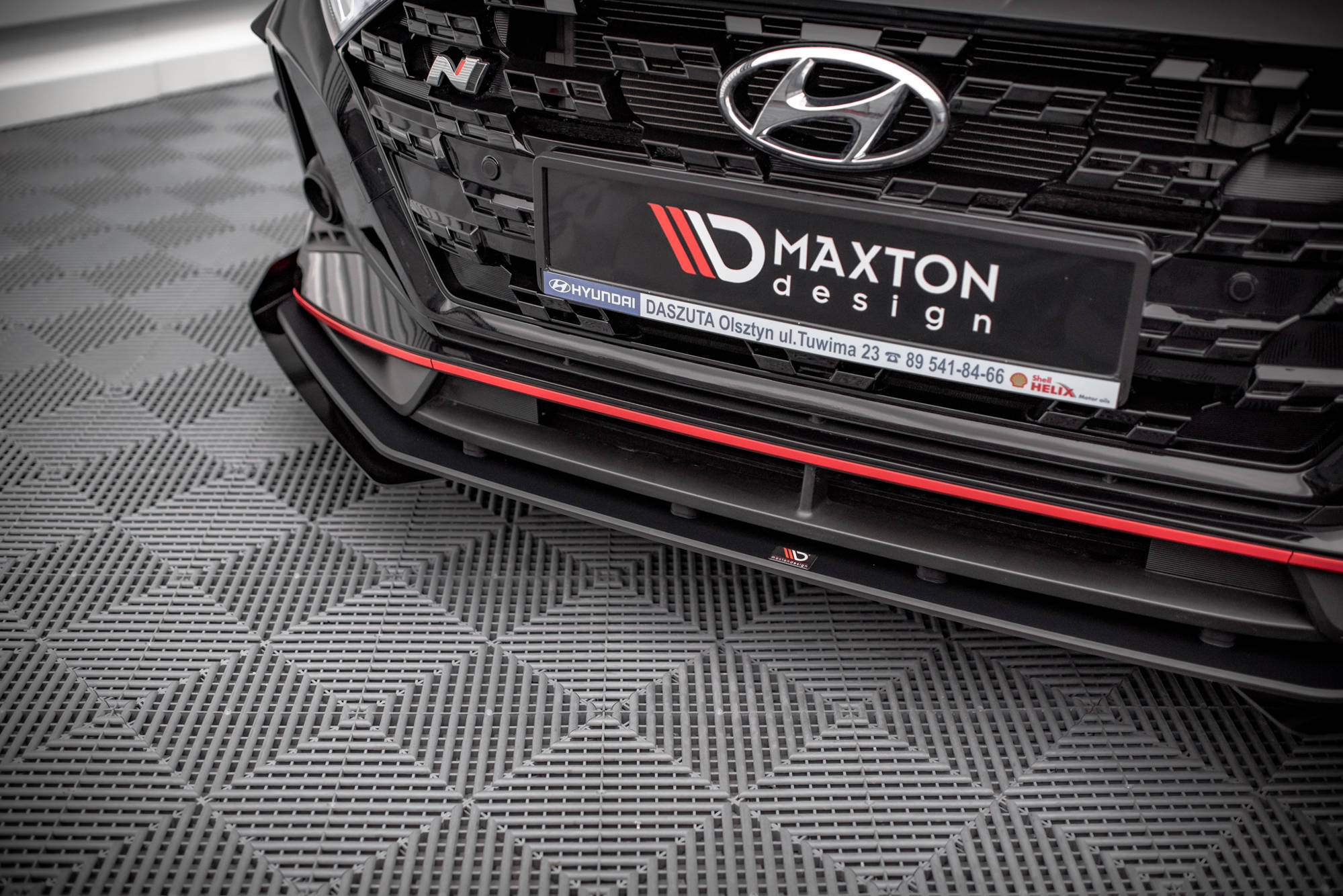 Street Pro Front Ansatz für für Hyundai I20 N Mk3