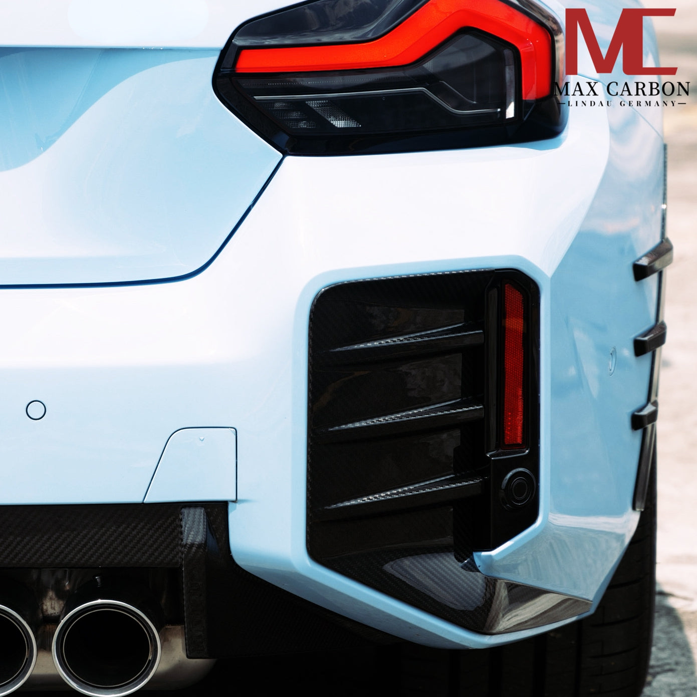 Dry Carbon Heckansatz für BMW M2 G87