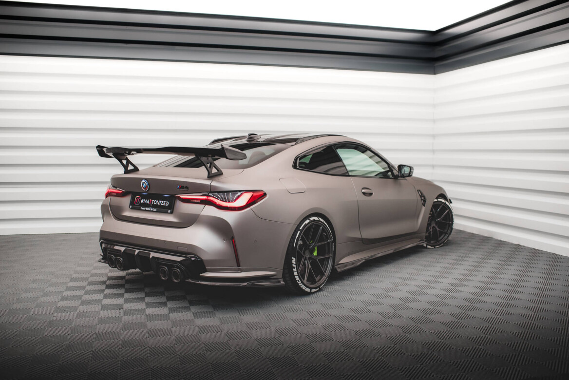 Carbon Fiber Dach Reling Spoiler Spoiler für BMW M4 G82