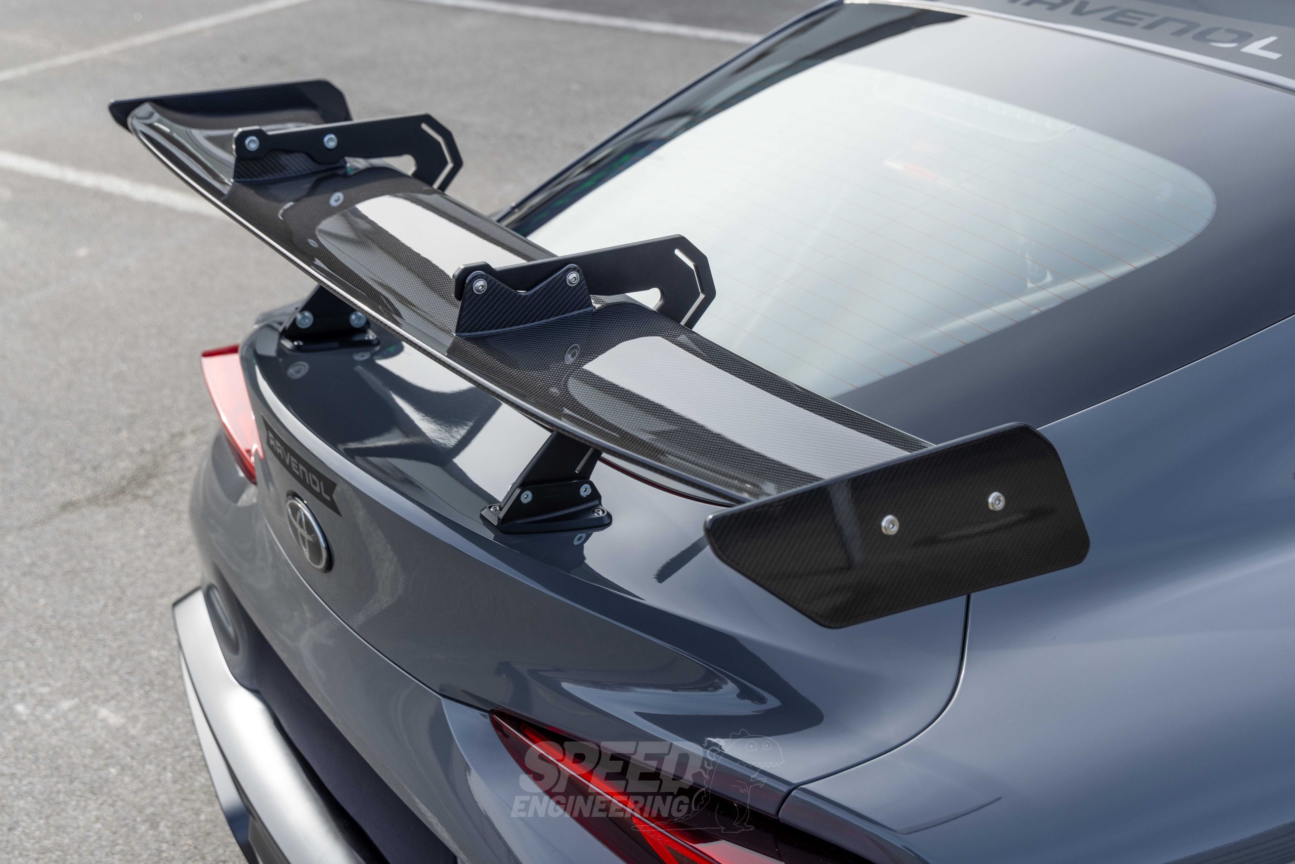 SPEED Big Wing Swan Neck passend für Supra MK5 mit Teilegutachten