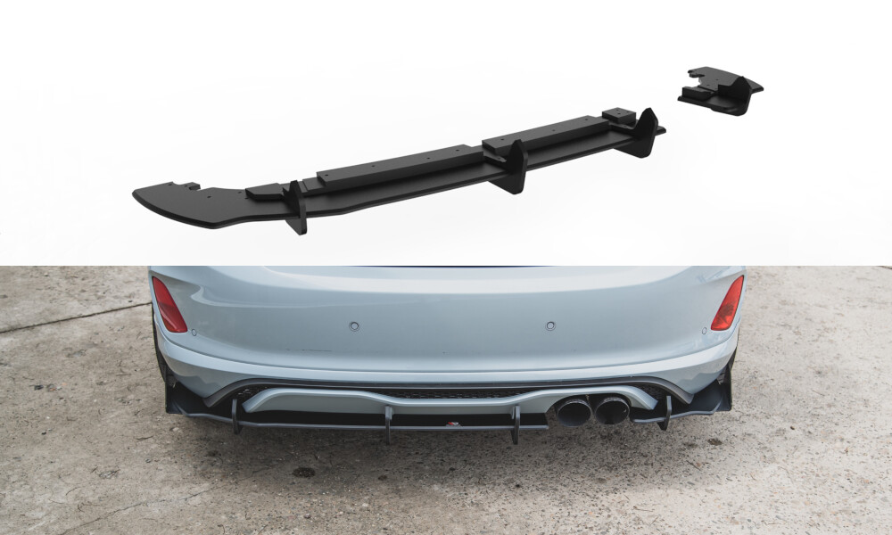 Street Pro Heck Ansatz Diffusor für Ford Fiesta Mk8 ST