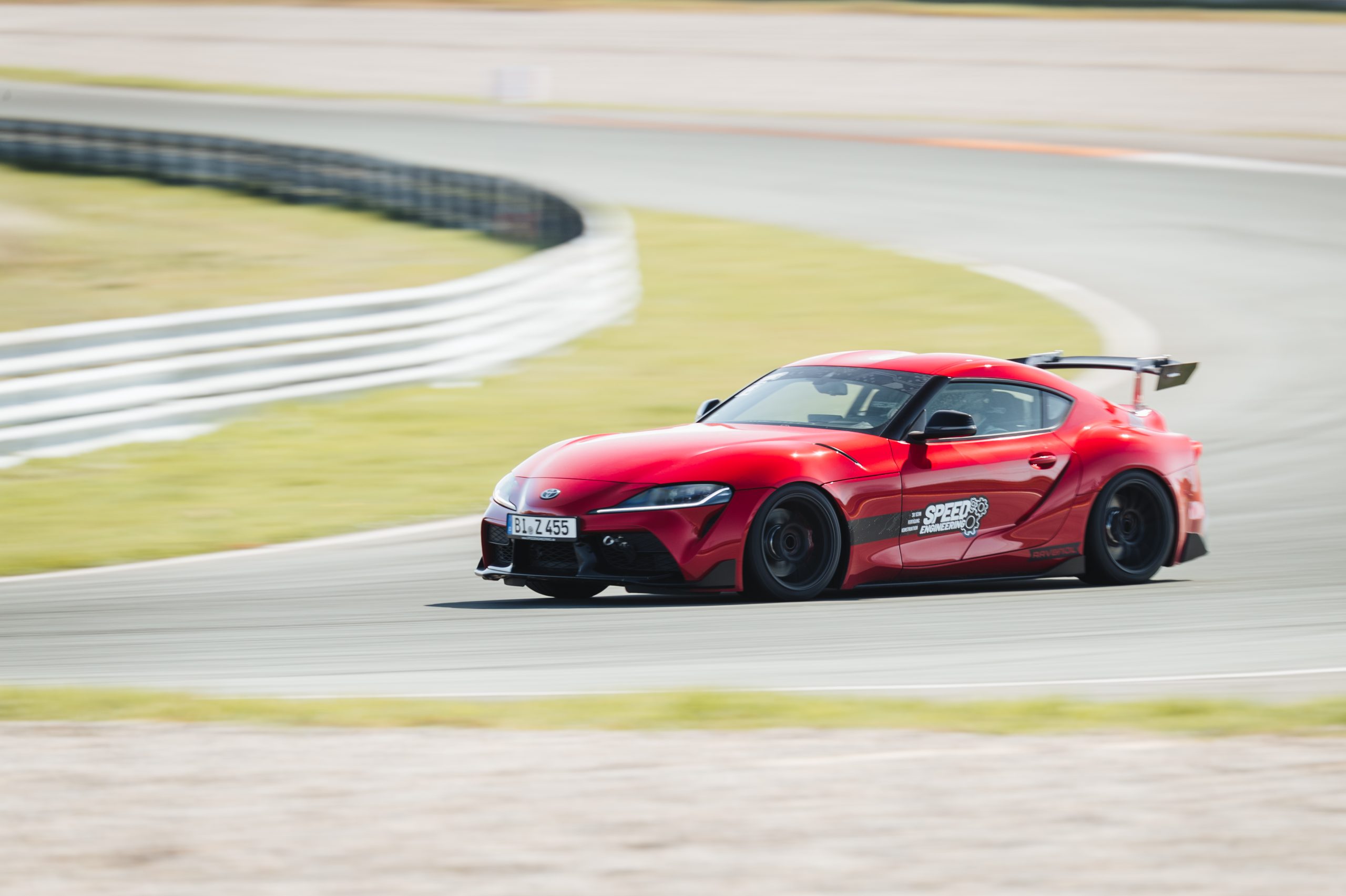 Swan Neck Wing Heckflügel passend für Toyota Supra MK5 A90 mit Teilegutachten