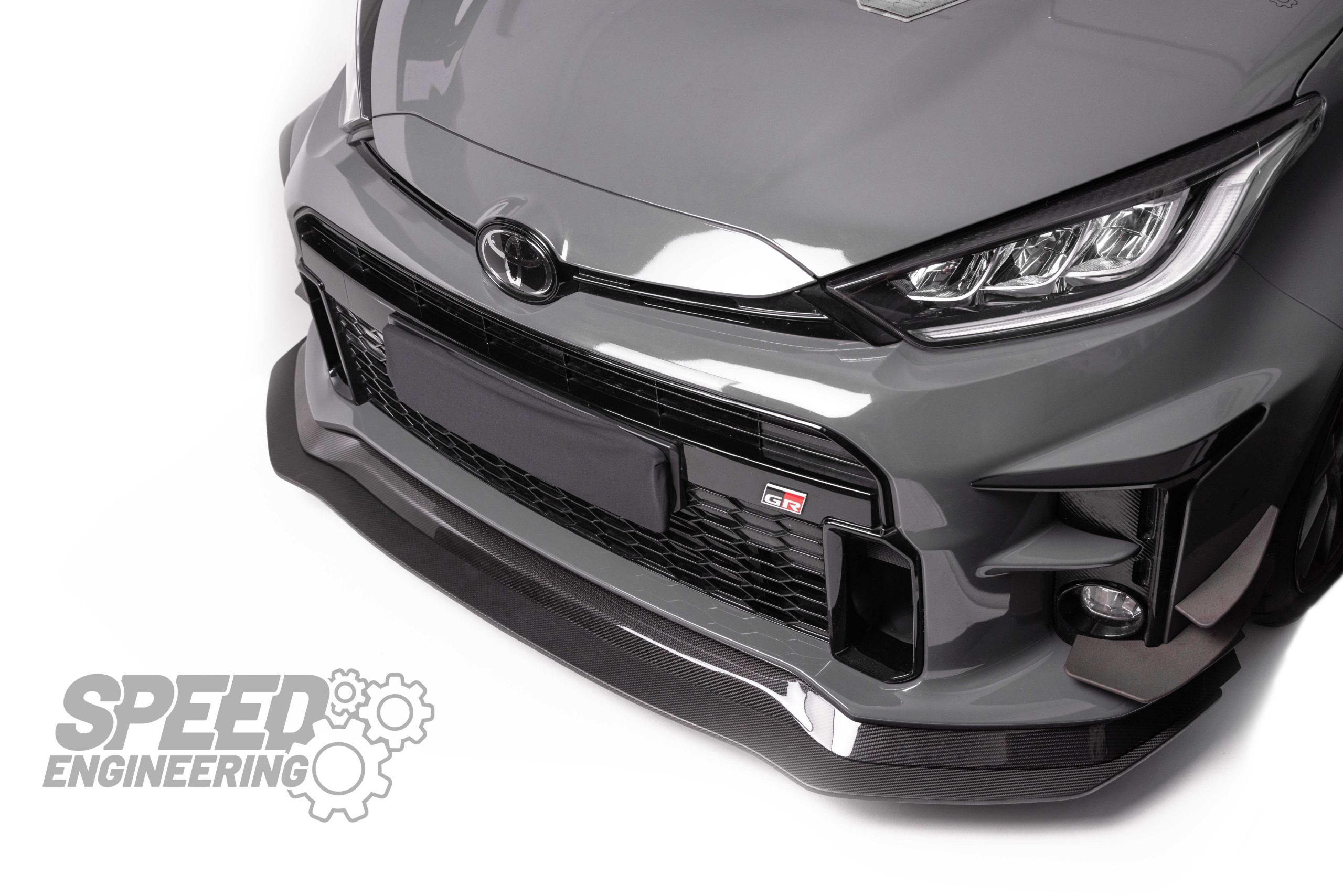 Chassis Mounted Splitter passend für Toyota GR Yaris vFL mit Teilegutachten