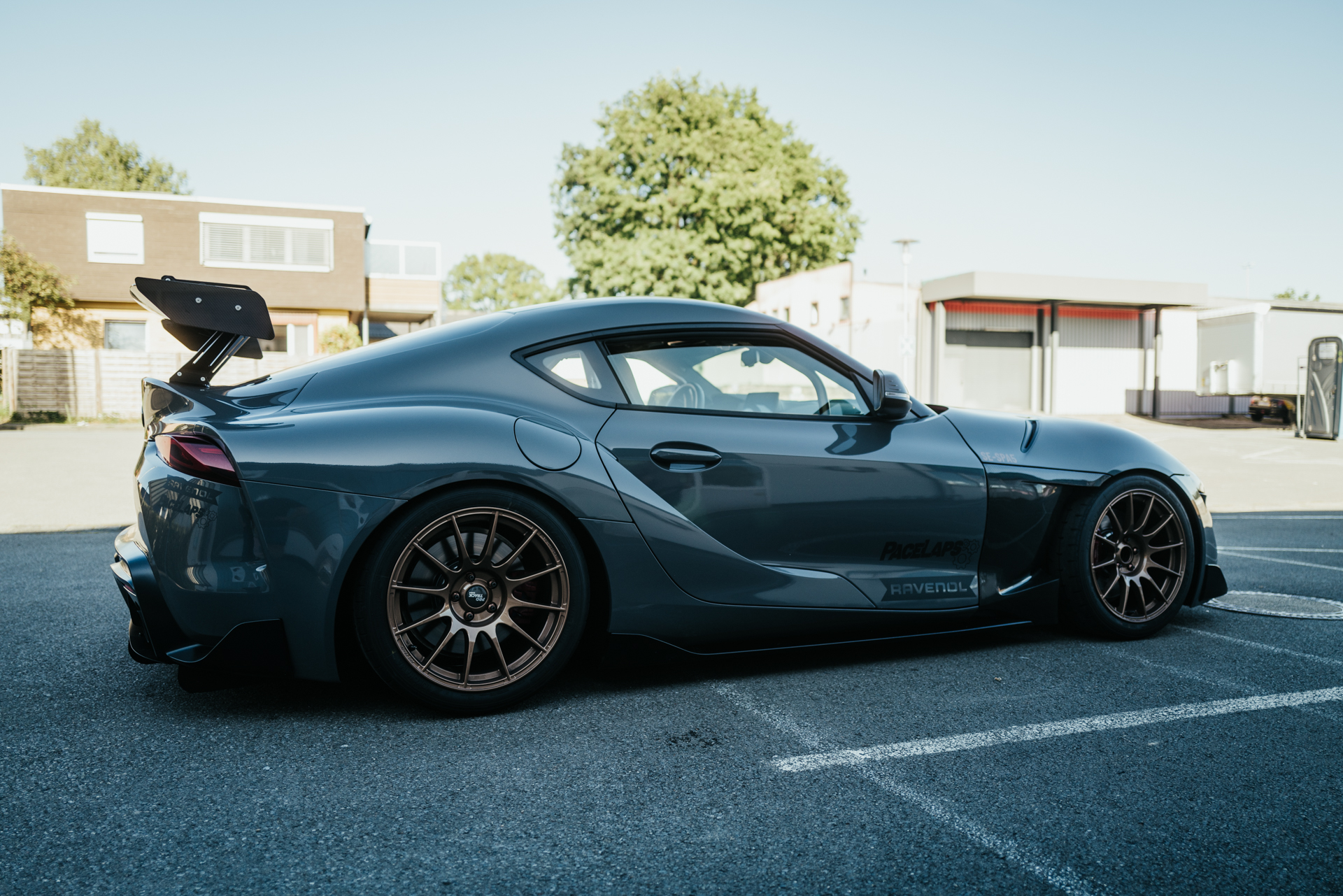Swan Neck Wing Heckflügel passend für Toyota Supra MK5 A90 mit Teilegutachten