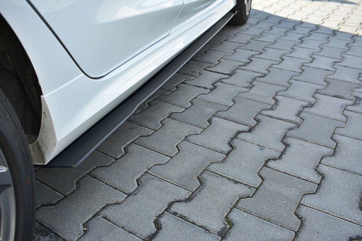 Street Pro Seitenschweller Ansatz Cup Leisten V.2 für Ford Fiesta Mk8 ST / ST-Line