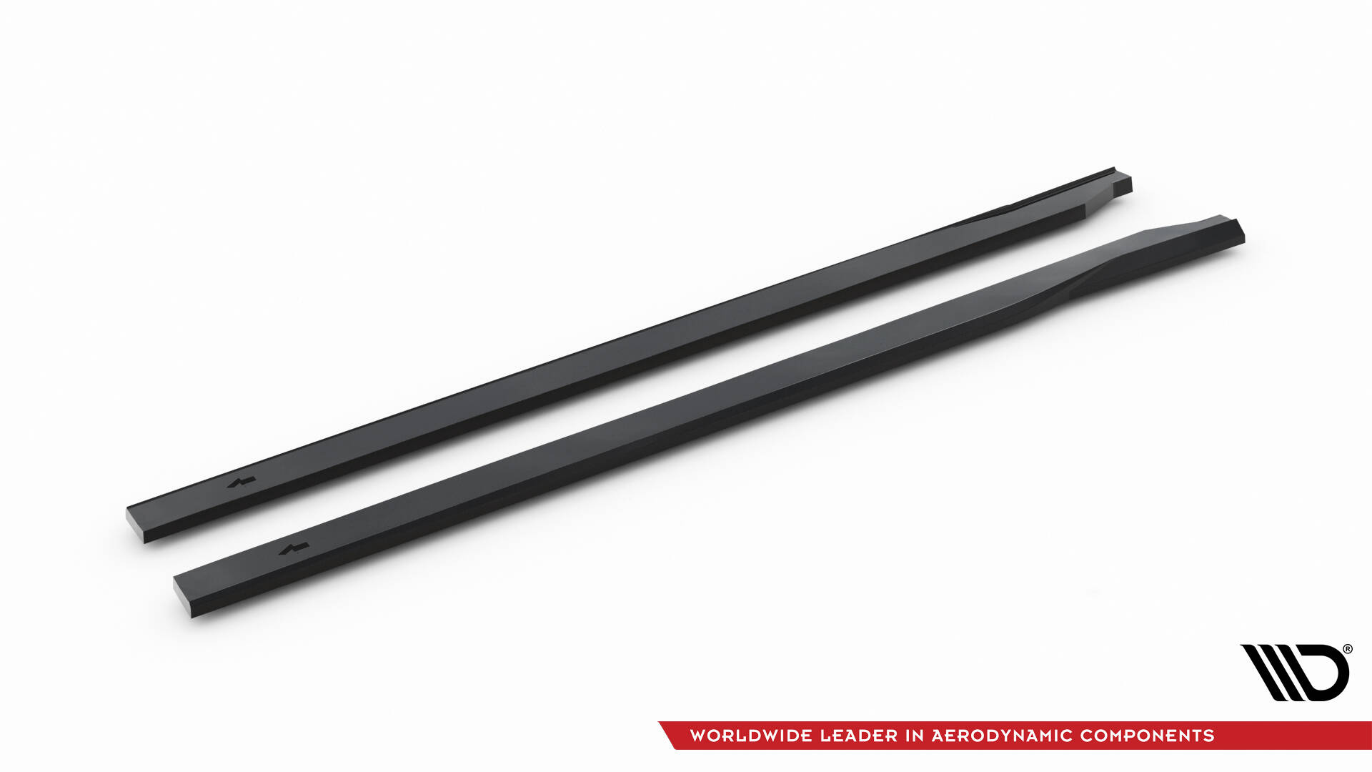 Seitenschweller Ansatz für Hyundai Kona N-line Mk2 schwarz Hochglanz