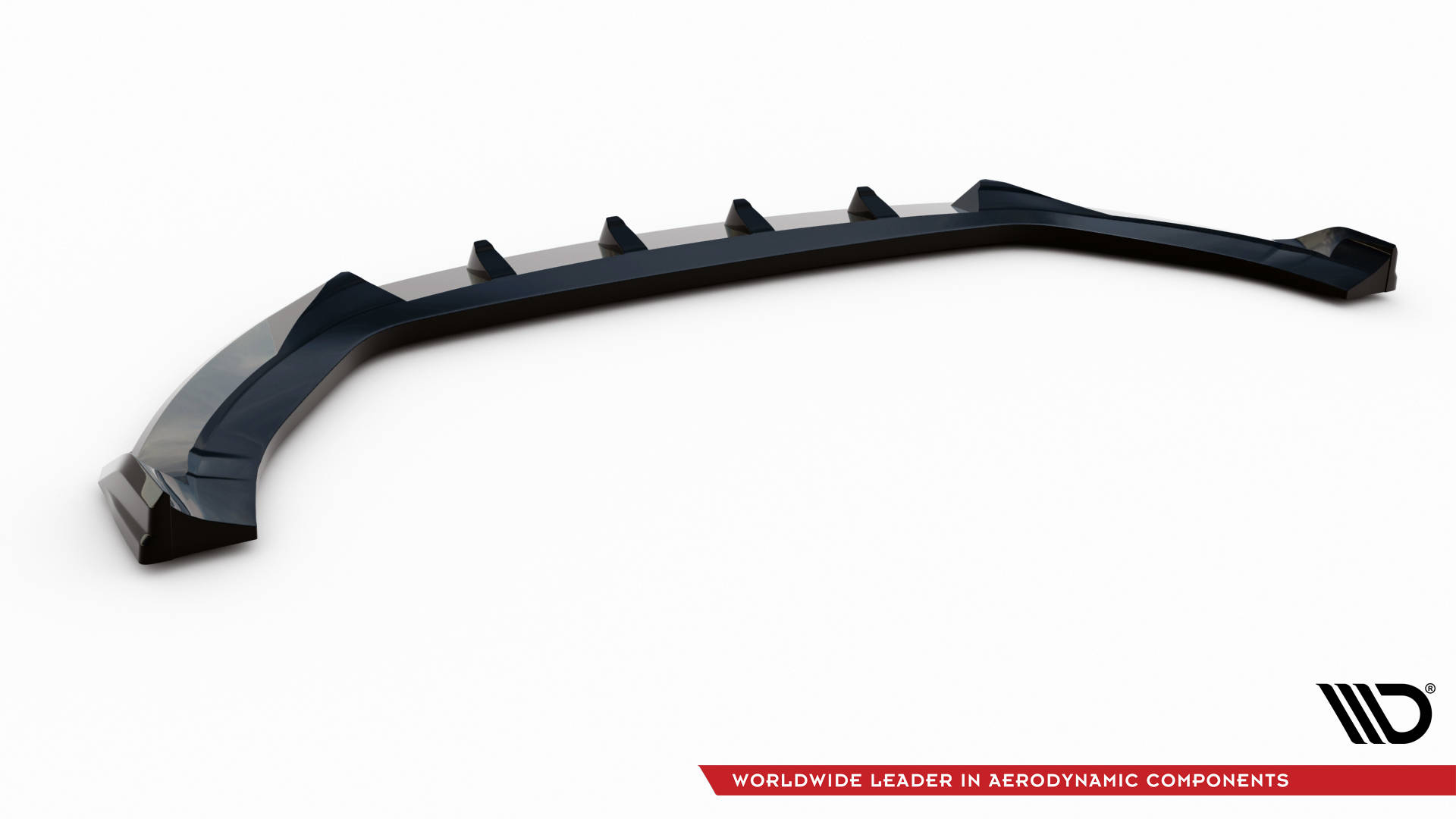 Front Ansatz V.1 für Hyundai Kona N Mk1 schwarz Hochglanz