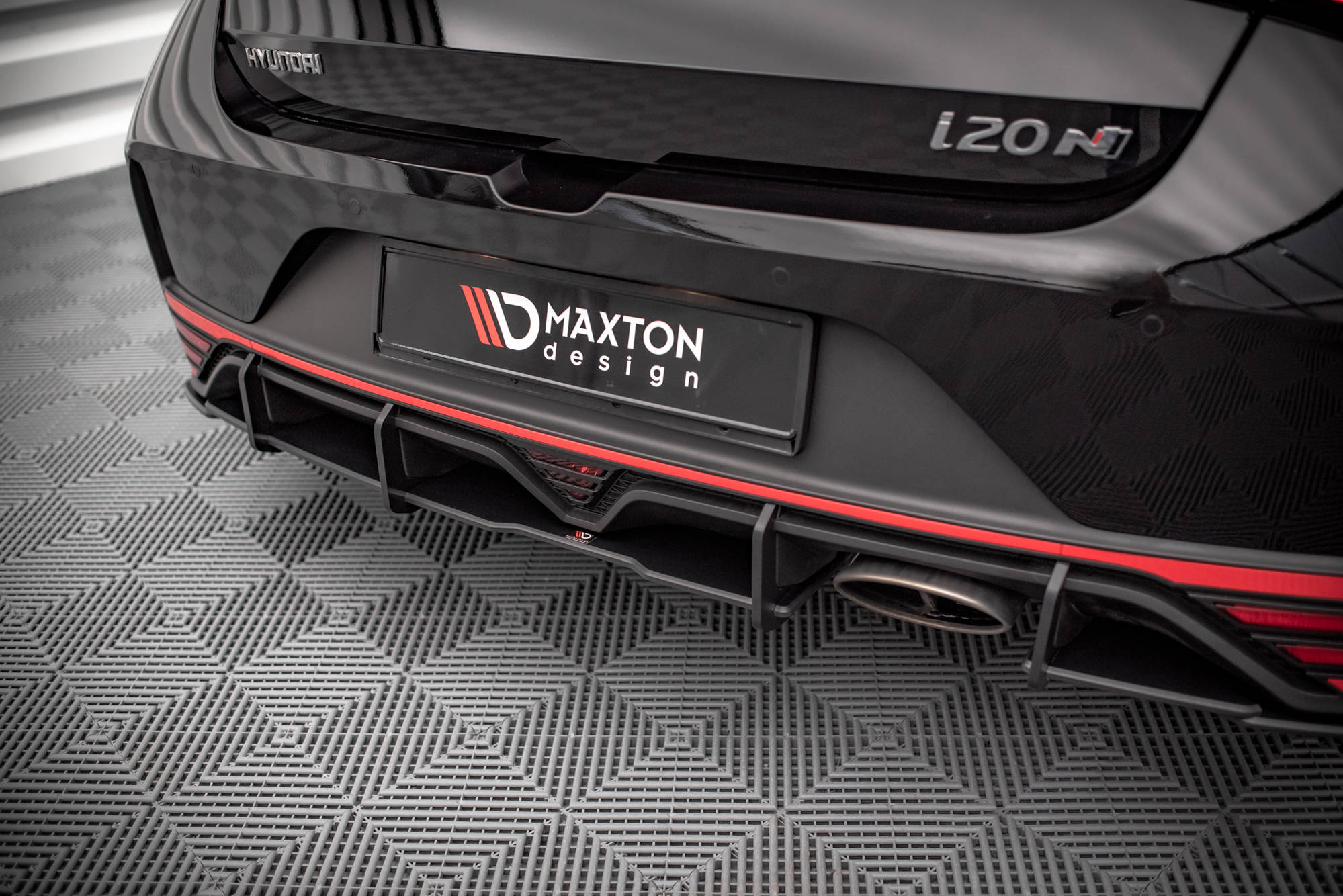 Street Pro Heckschürze für Hyundai I20 N Mk3