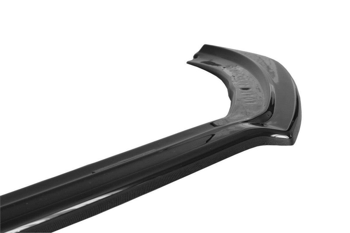 Cup Spoilerlippe Front Ansatz V.1 für Ford Fiesta Mk8 ST / ST-Line schwarz Hochglanz