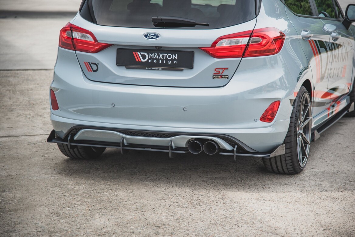 Seitenschweller Flaps für Ford Fiesta Mk8 ST schwarz Hochglanz
