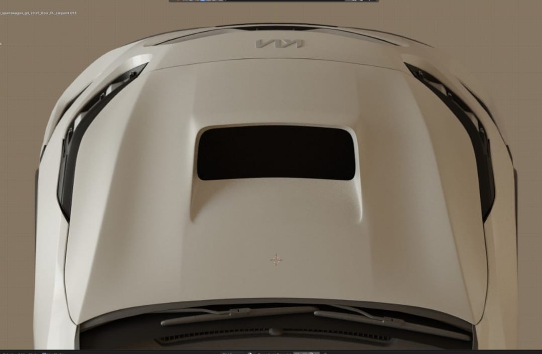 KIA Ceed GT Carbonmotorhaube "TCR Style"